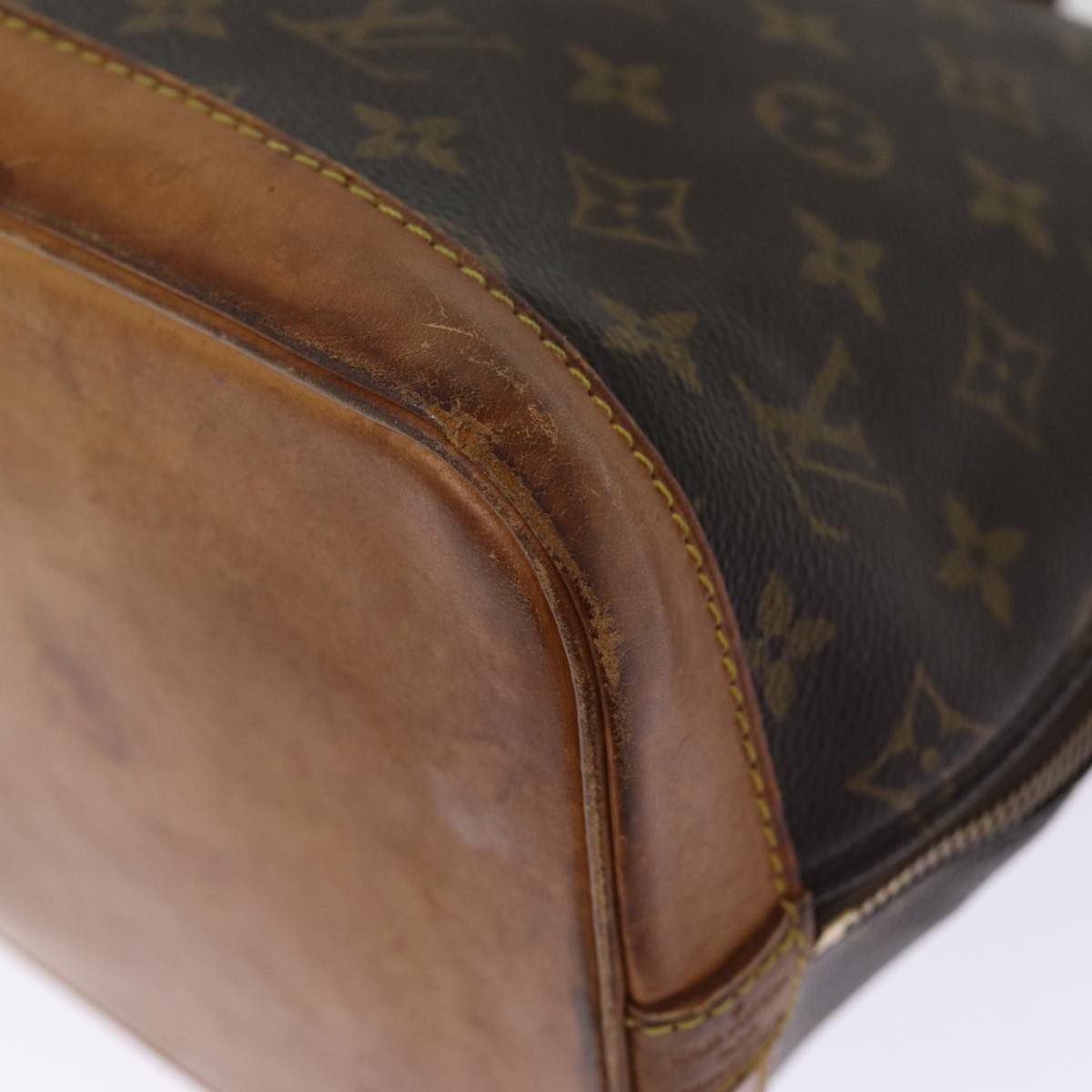 LOUIS VUITTON Monogram Alma Hand Bag M51130 LV 74942