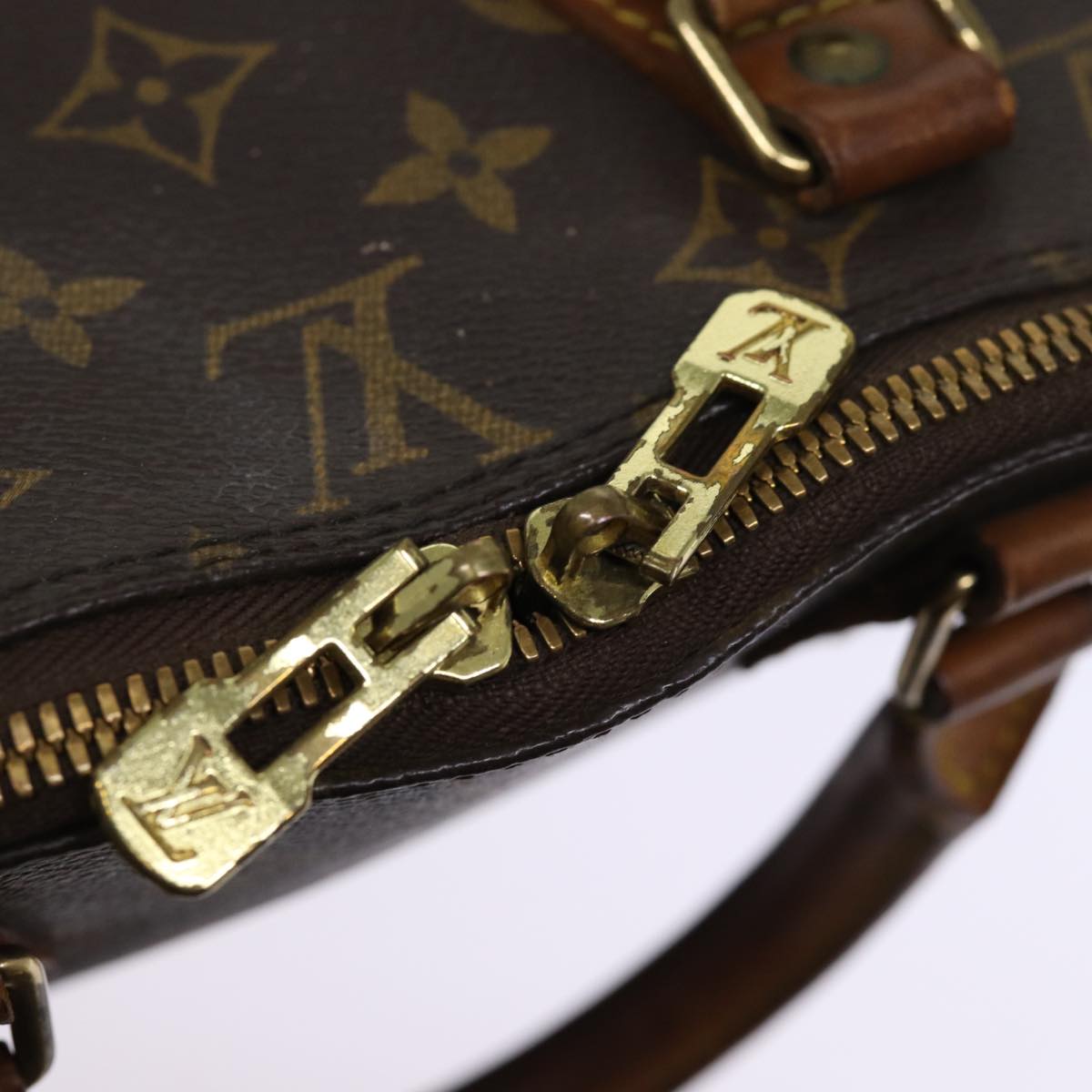 LOUIS VUITTON Monogram Alma Hand Bag M51130 LV 74942