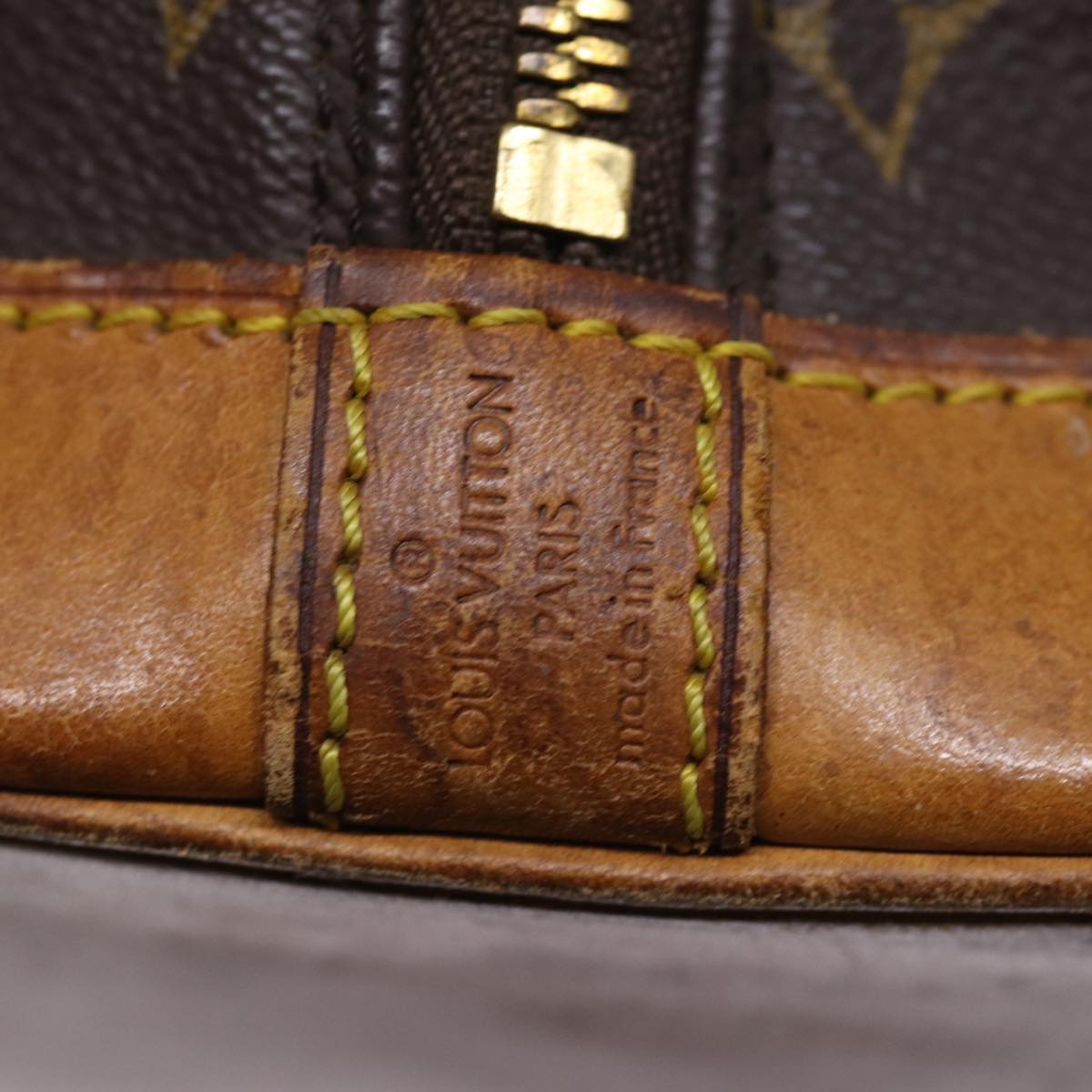 LOUIS VUITTON Monogram Alma Hand Bag M51130 LV 74942