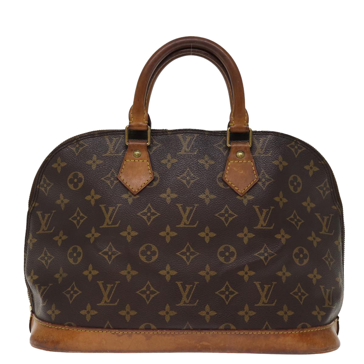LOUIS VUITTON Monogram Alma Hand Bag M51130 LV 74942