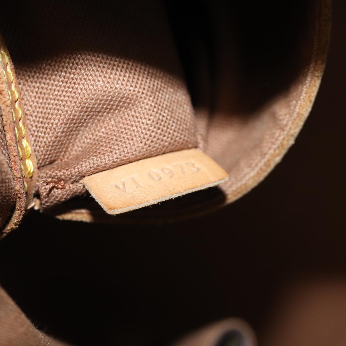 LOUIS VUITTON Monogram Alma Hand Bag M51130 LV 74942