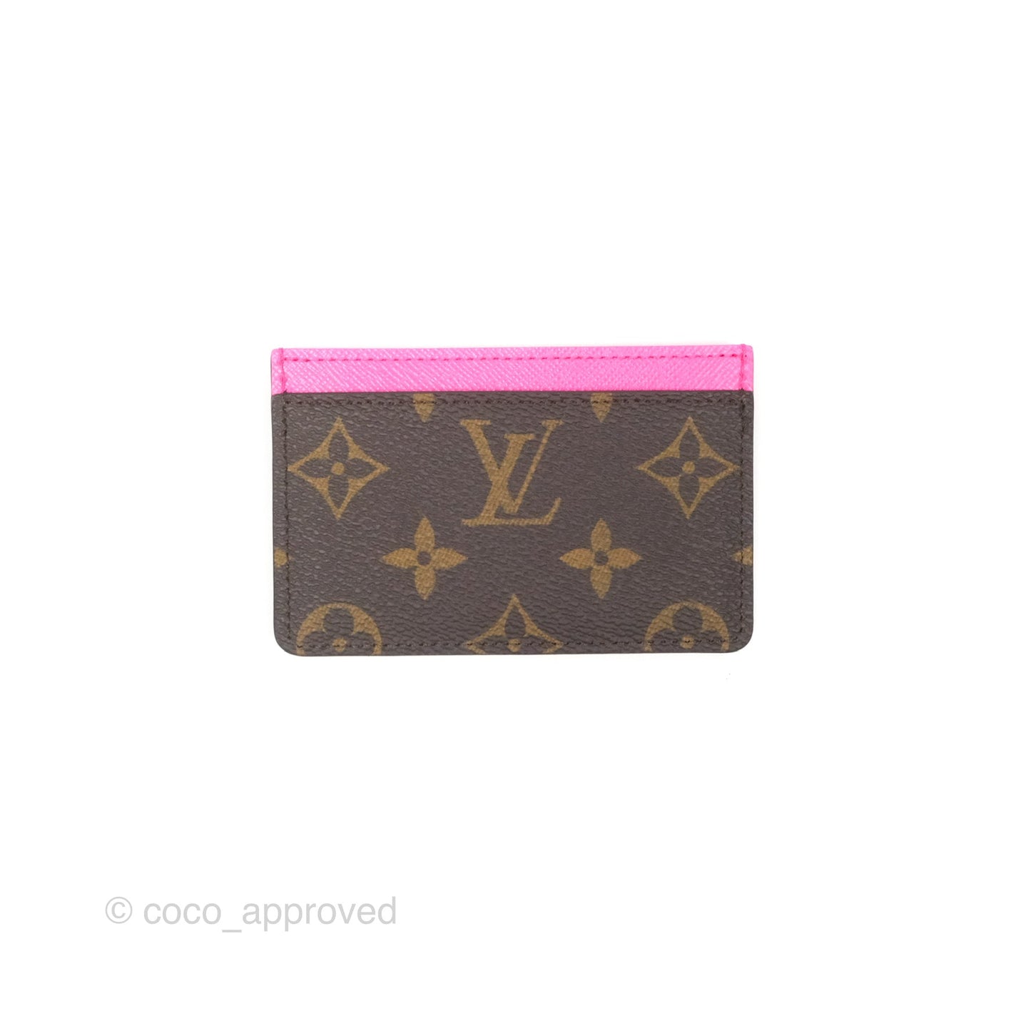 Louis Vuitton Seoul Mascot Card Holder Monogram Canvas