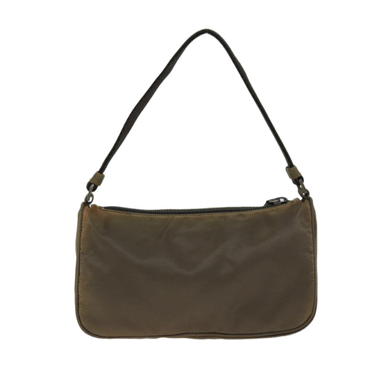 Luxury PradaAccessory Pouch Nylon Brown 74961