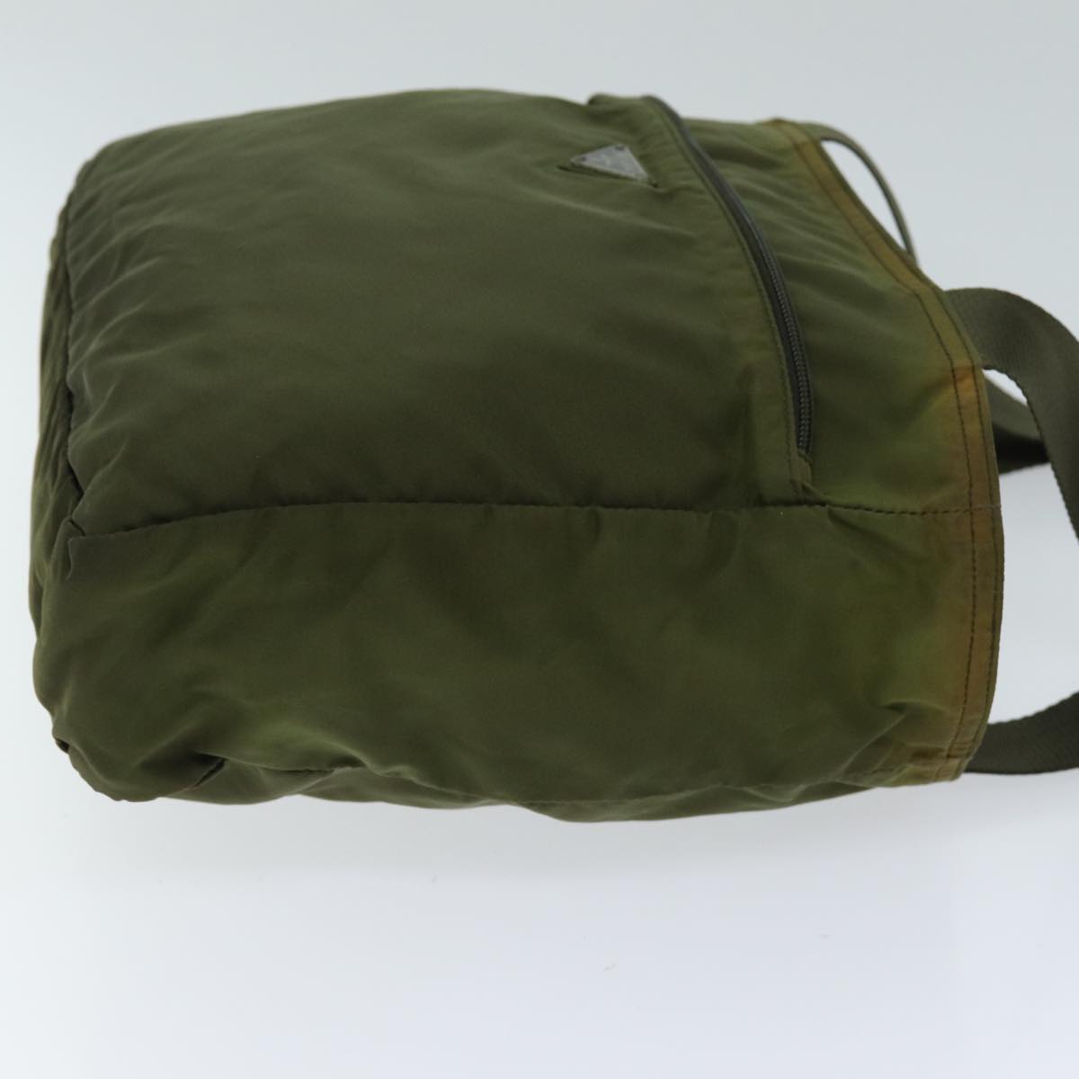 Luxury PradaTote Bag Nylon Khaki 74970