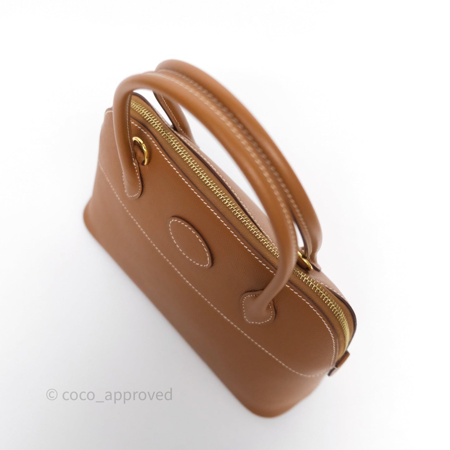 Hermès Bolide 27 Gold Epsom Gold Hardware