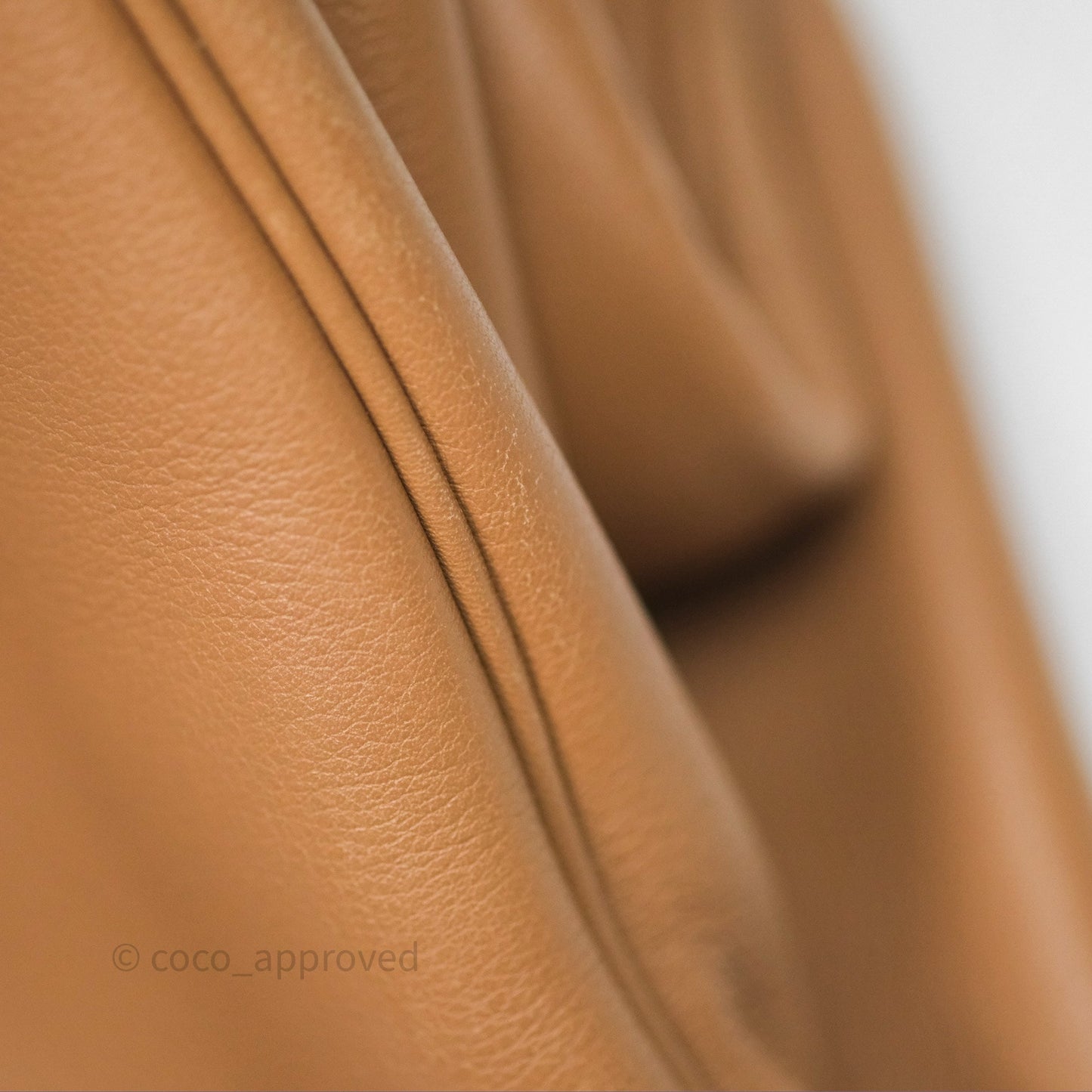 Hermès Kelly 35 Retourne Chai 0M Evercolor Palladium Hardware
