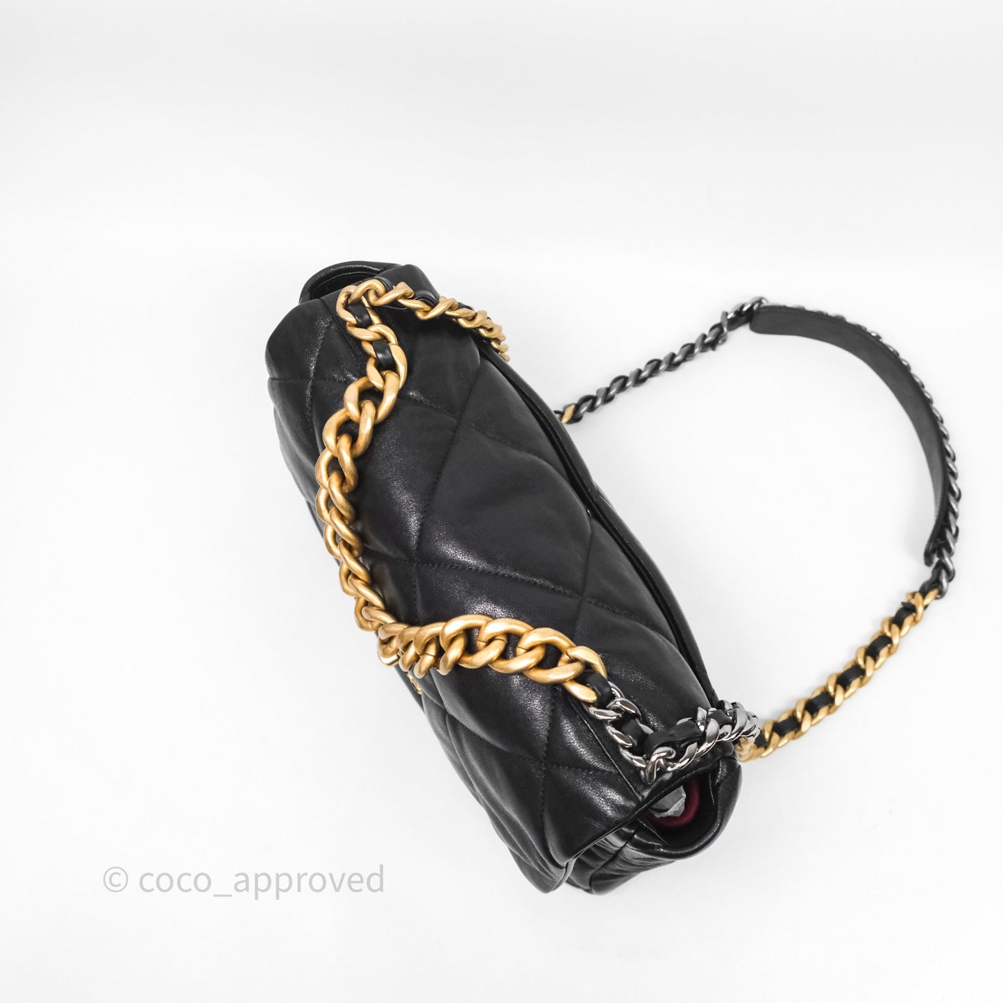 Chanel 19 Medium Black Mixed Hardware