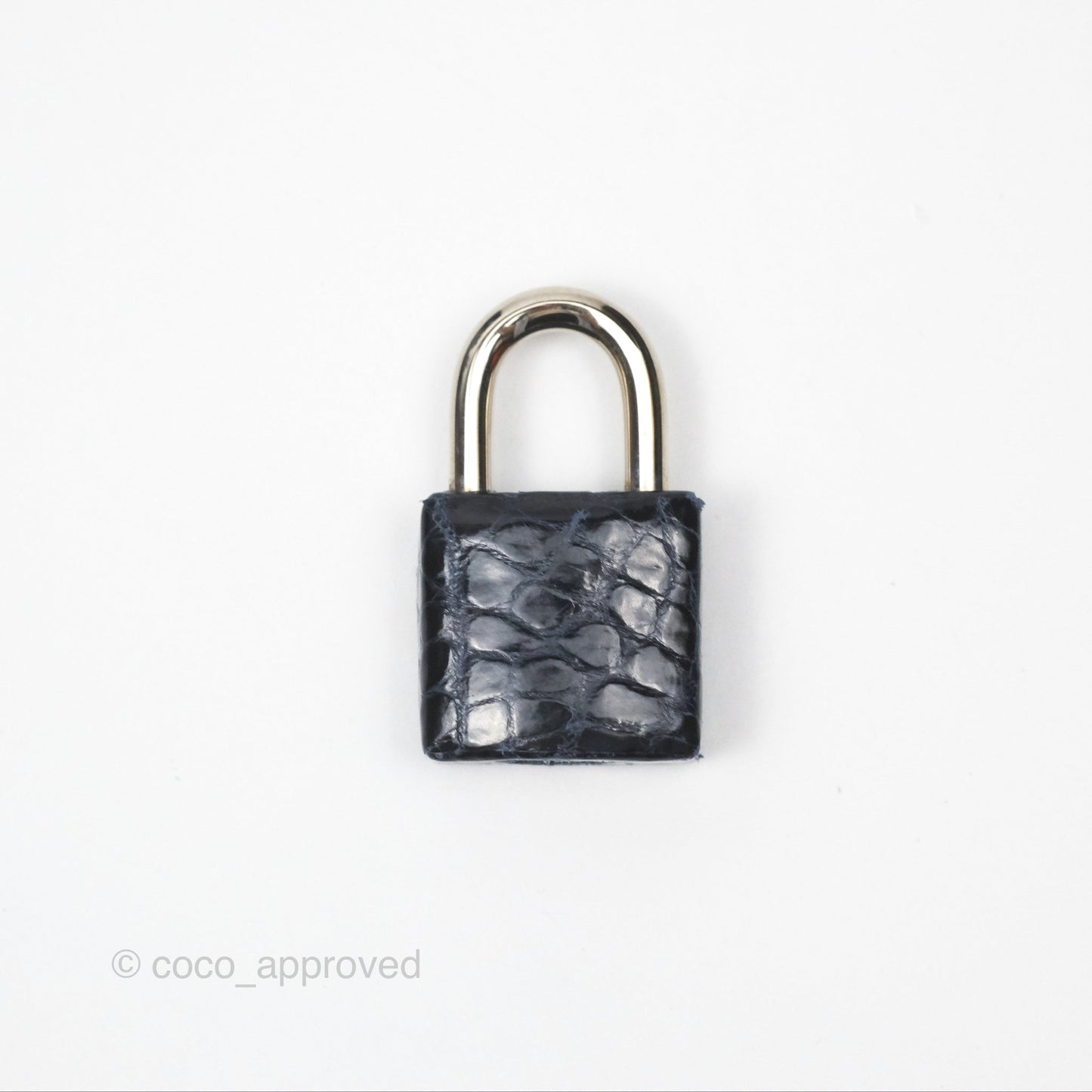 Hermès Birkin 35 Porosus Marine 78 Palladium Hardware