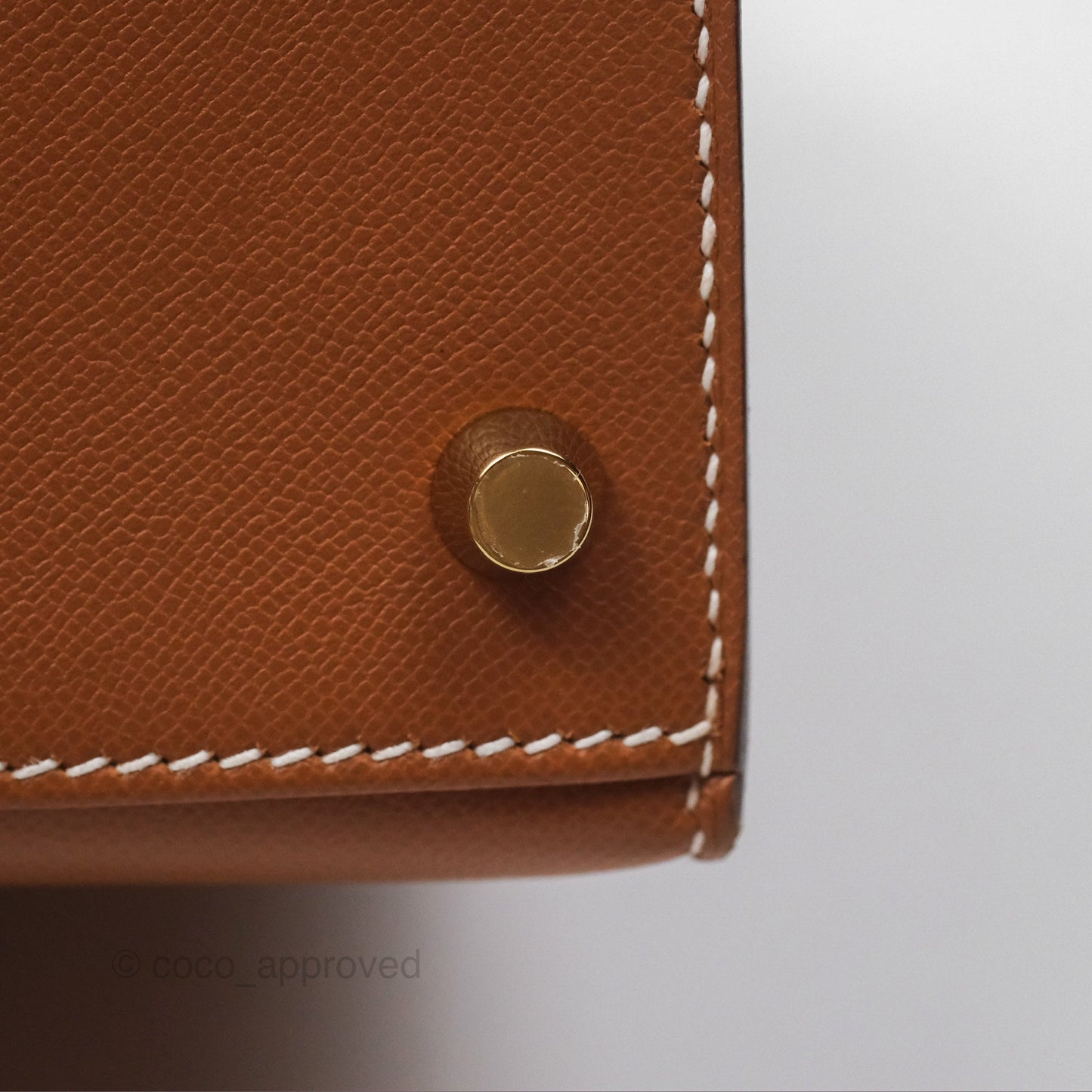 Hermès Kelly 28 Sellier Gold 37 Epsom Gold Hardware