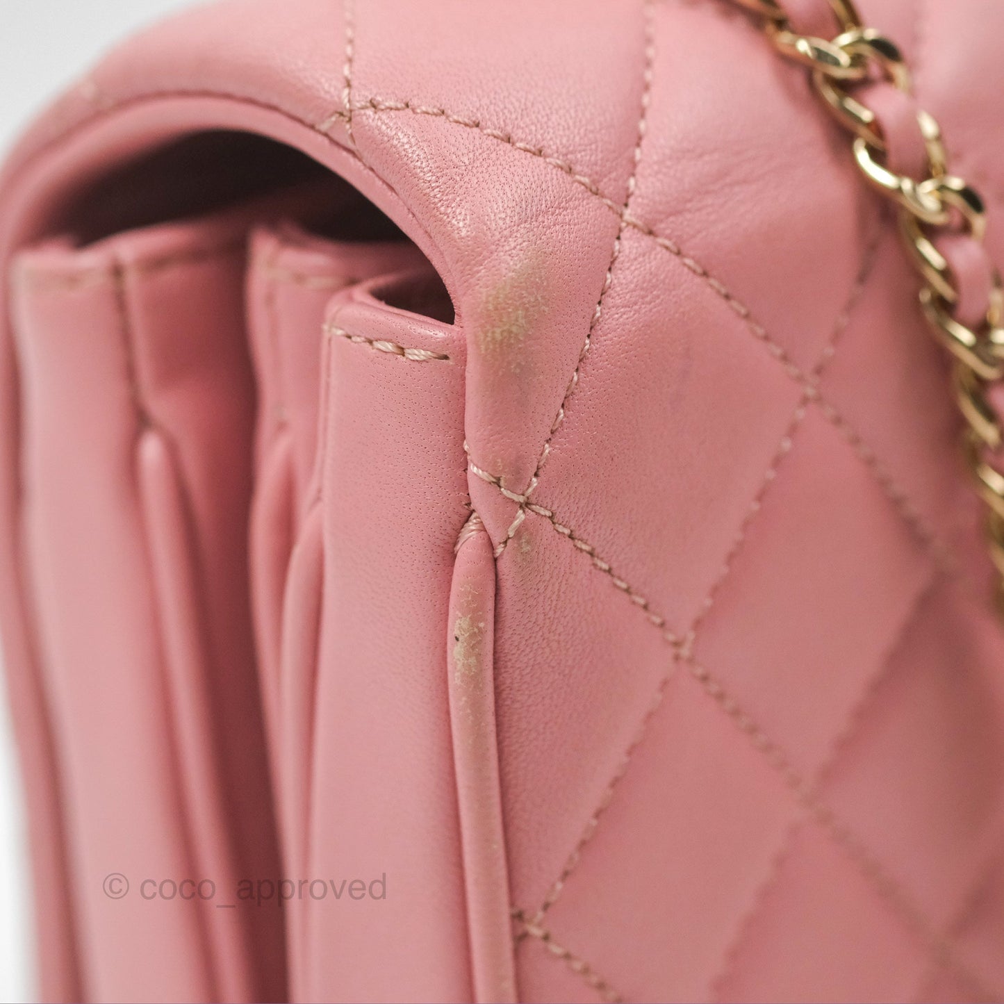 Chanel Citizen Chic Flap Bag Pink Lambskin Gold Hardware
