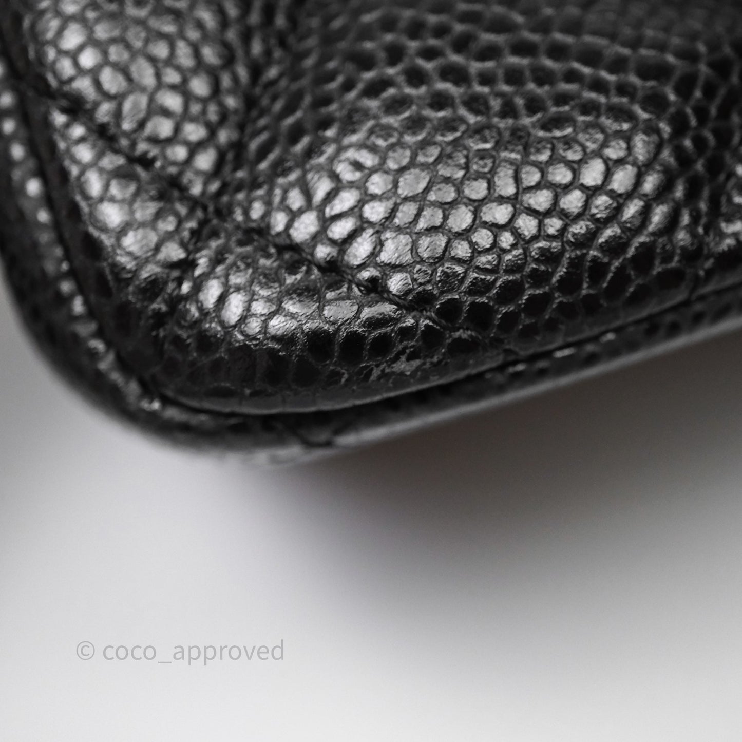 Chanel Jumbo Double Flap Black Caviar Gold Hardware⁣⁣