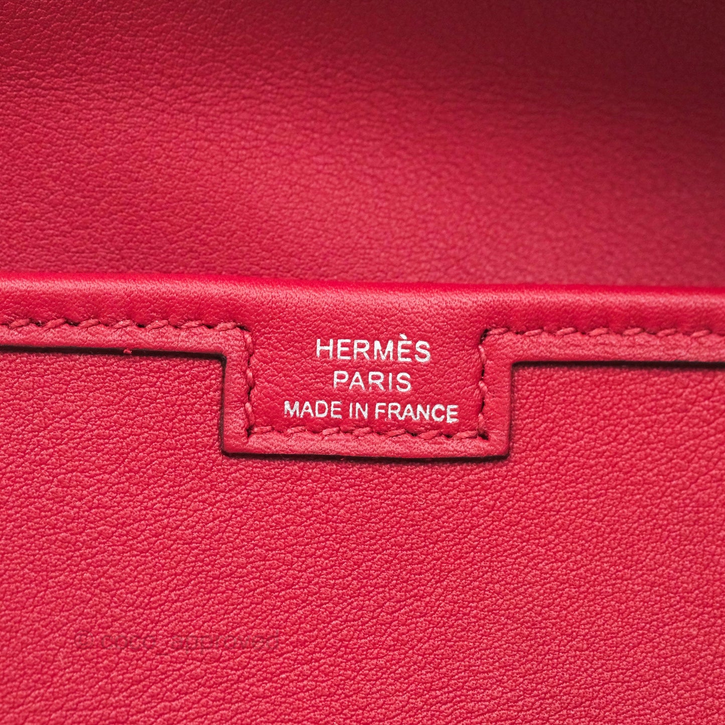 Hermès Jige Elan 29 Clutch Rouge Garance