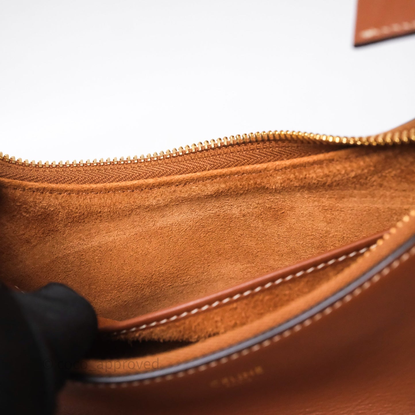 Celine Ava Bag In Smooth Calfskin Tan