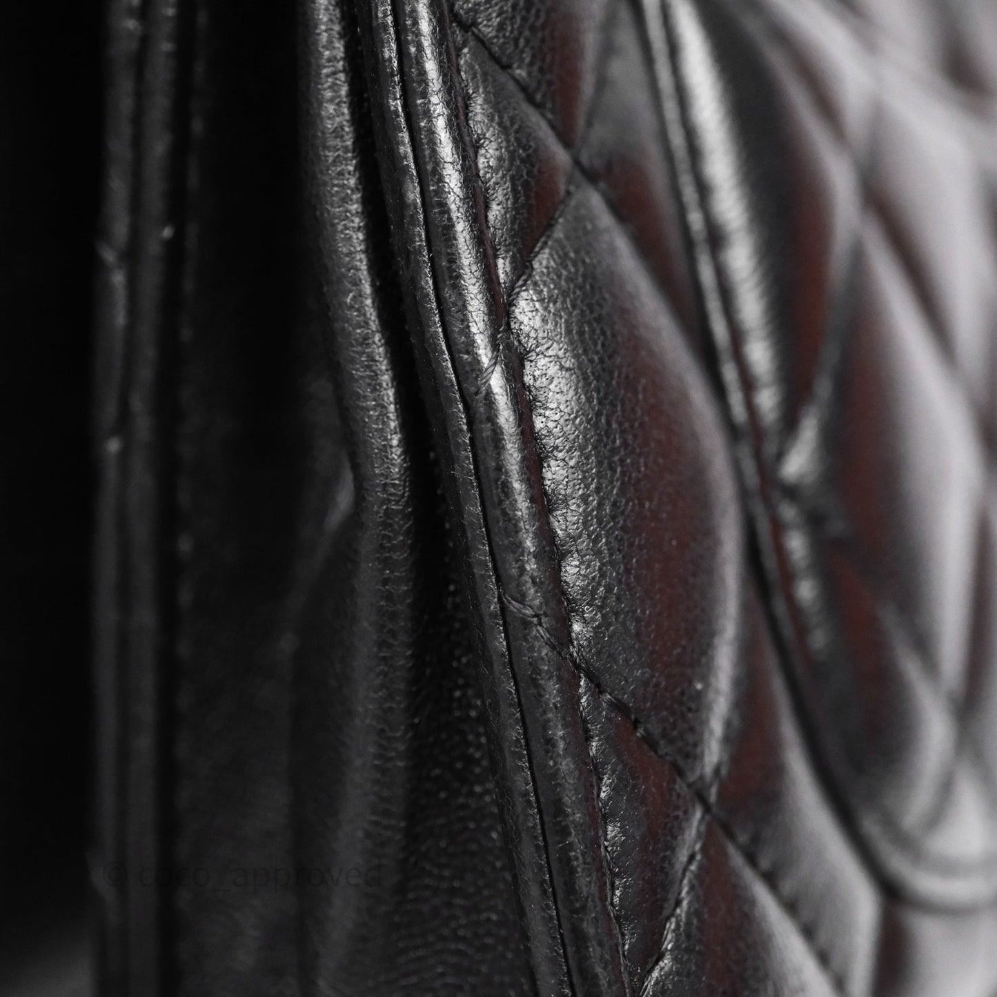 Chanel Classic WOC Wallet On Chain Quilted Black Lambskin Gold Hardware