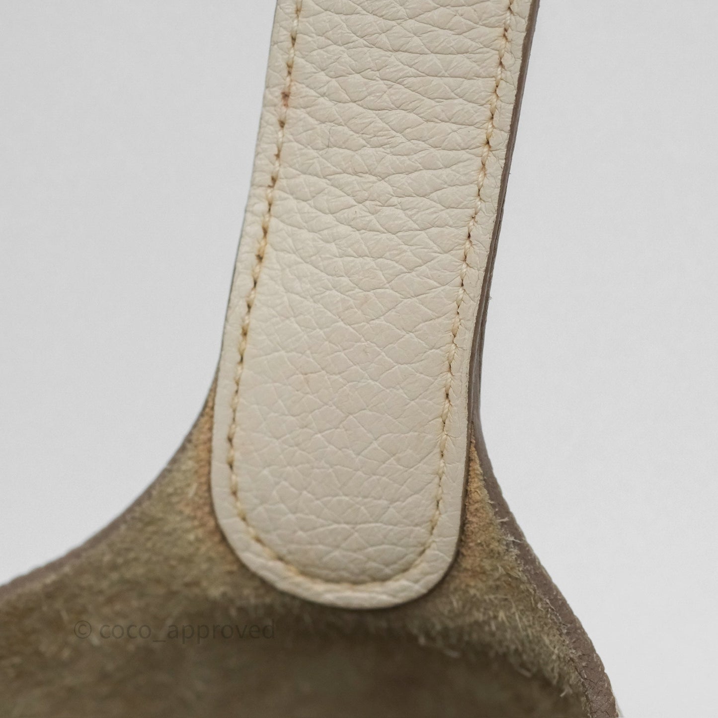 Hermès Picotin 22 Beton Clemence Palladium Hardware