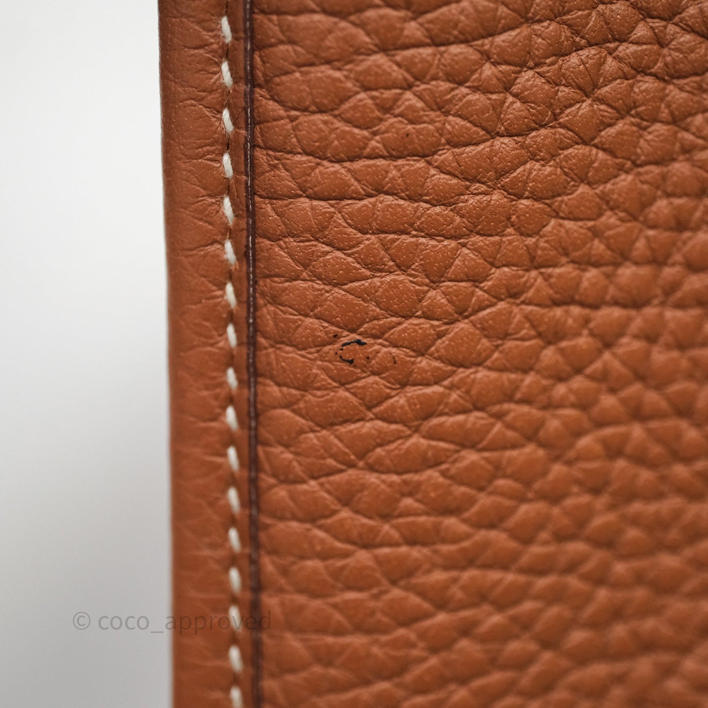 Hermès Mini Evelyne 16 Gold Clemence Gold Hardware