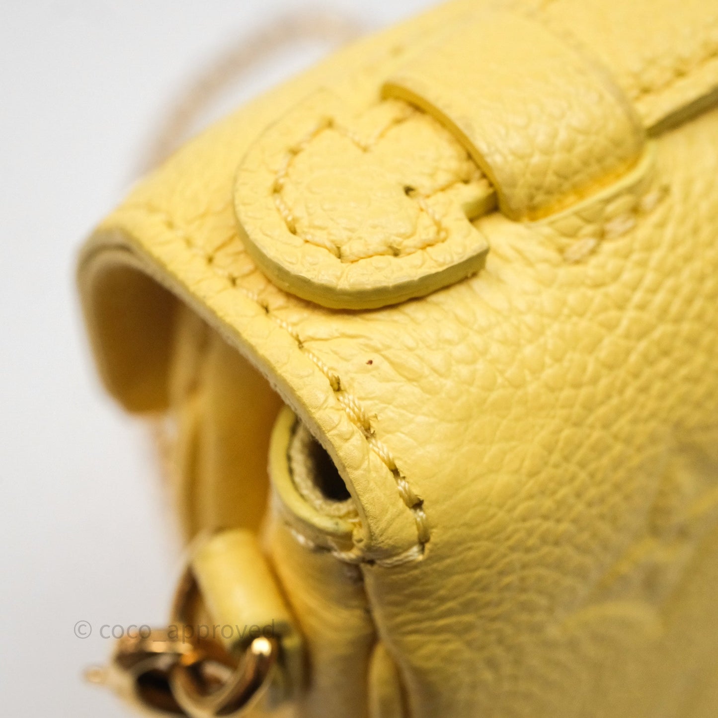 Louis Vuitton Monogram Micro Metis Bag Empreinte Yellow