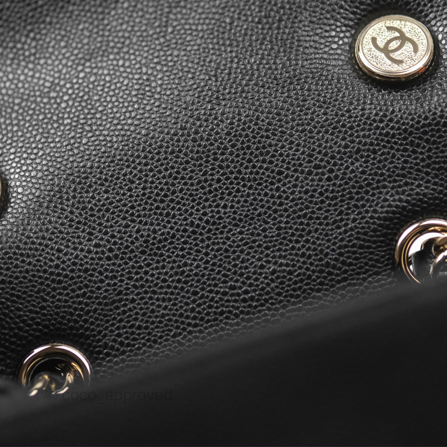 Chanel Small Duma Backpack Caviar Black Gold Hardware 23K