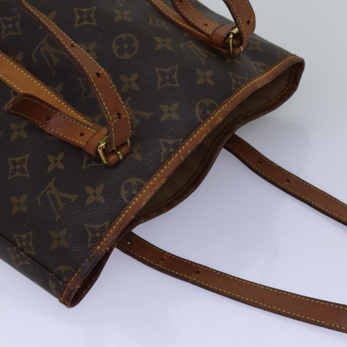 LOUIS VUITTON Monogram Bucket GM Shoulder Bag M42236 LV 75011