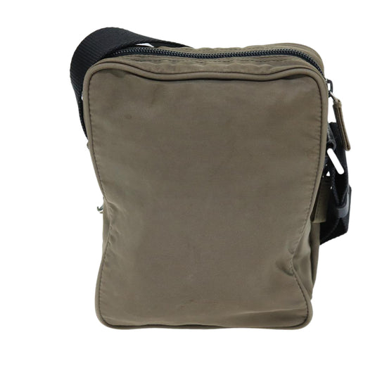 Luxury PradaShoulder Bag Nylon Beige 75014