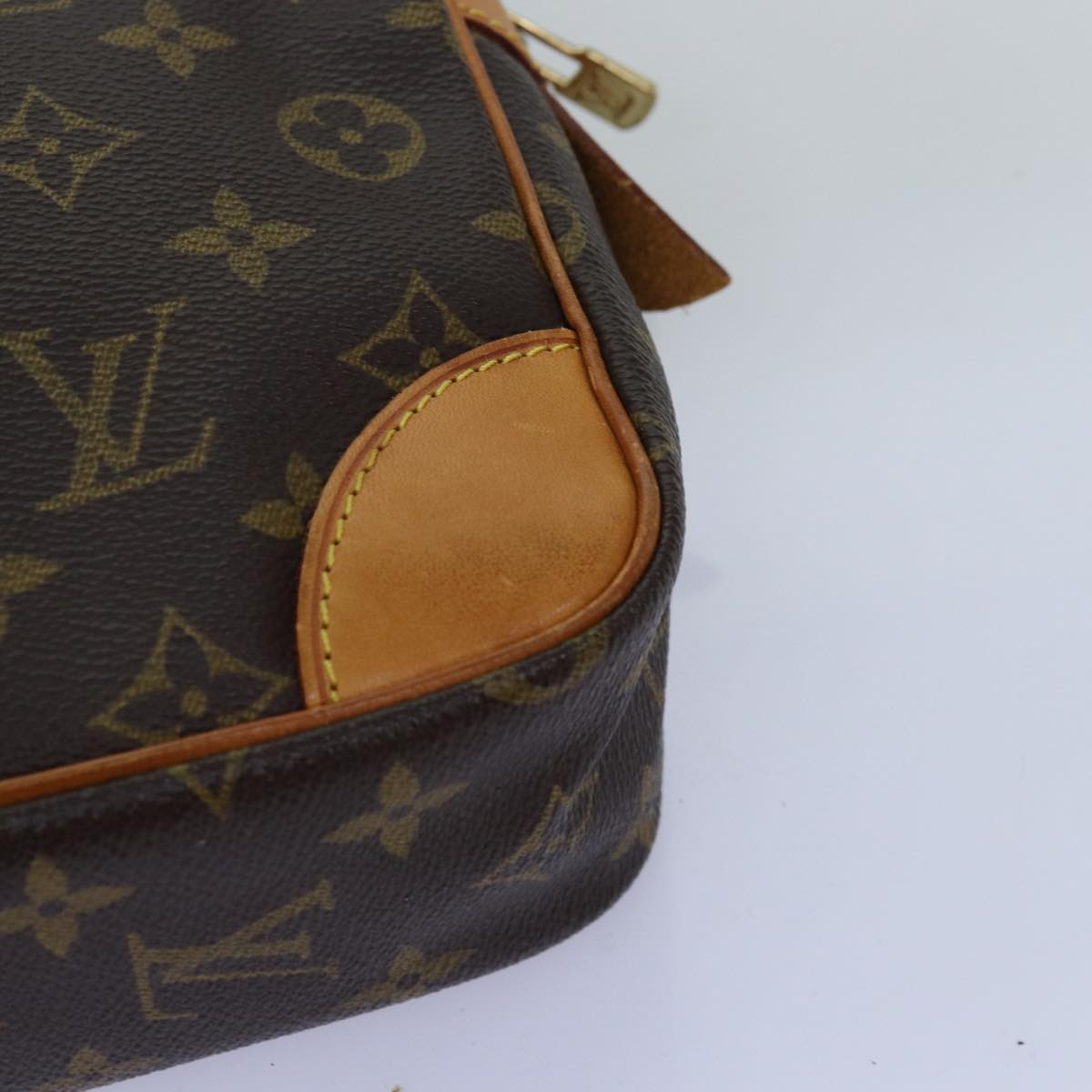 LOUIS VUITTON Monogram Compiegne 28 Clutch Bag M51845 LV 75021