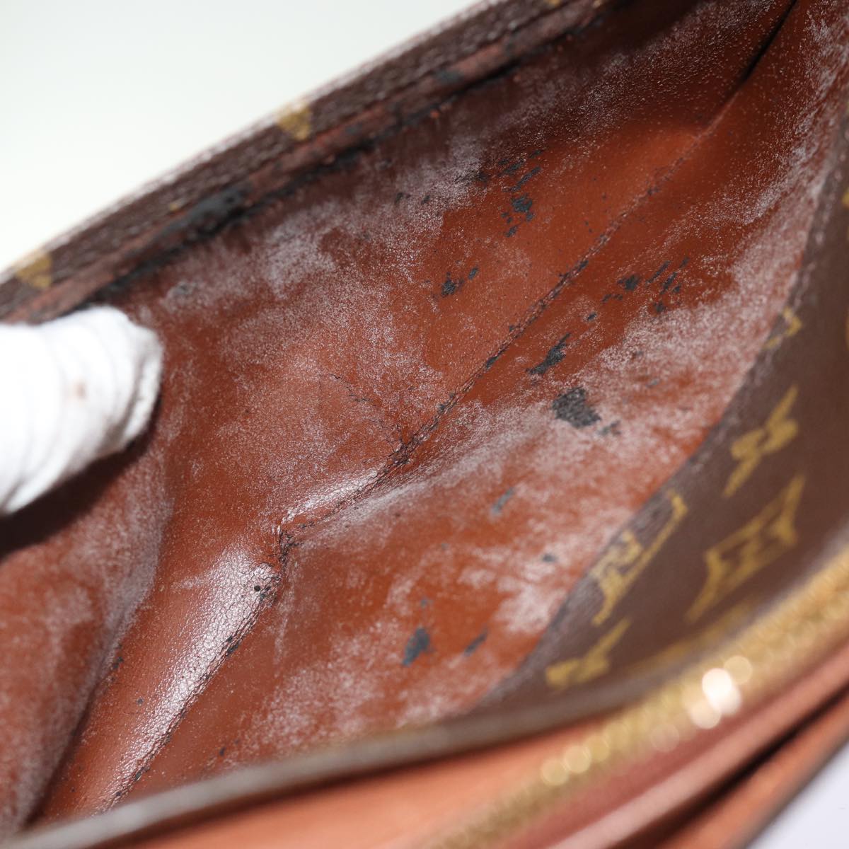 LOUIS VUITTON Monogram Orsay Clutch Bag M51790 LV 75027