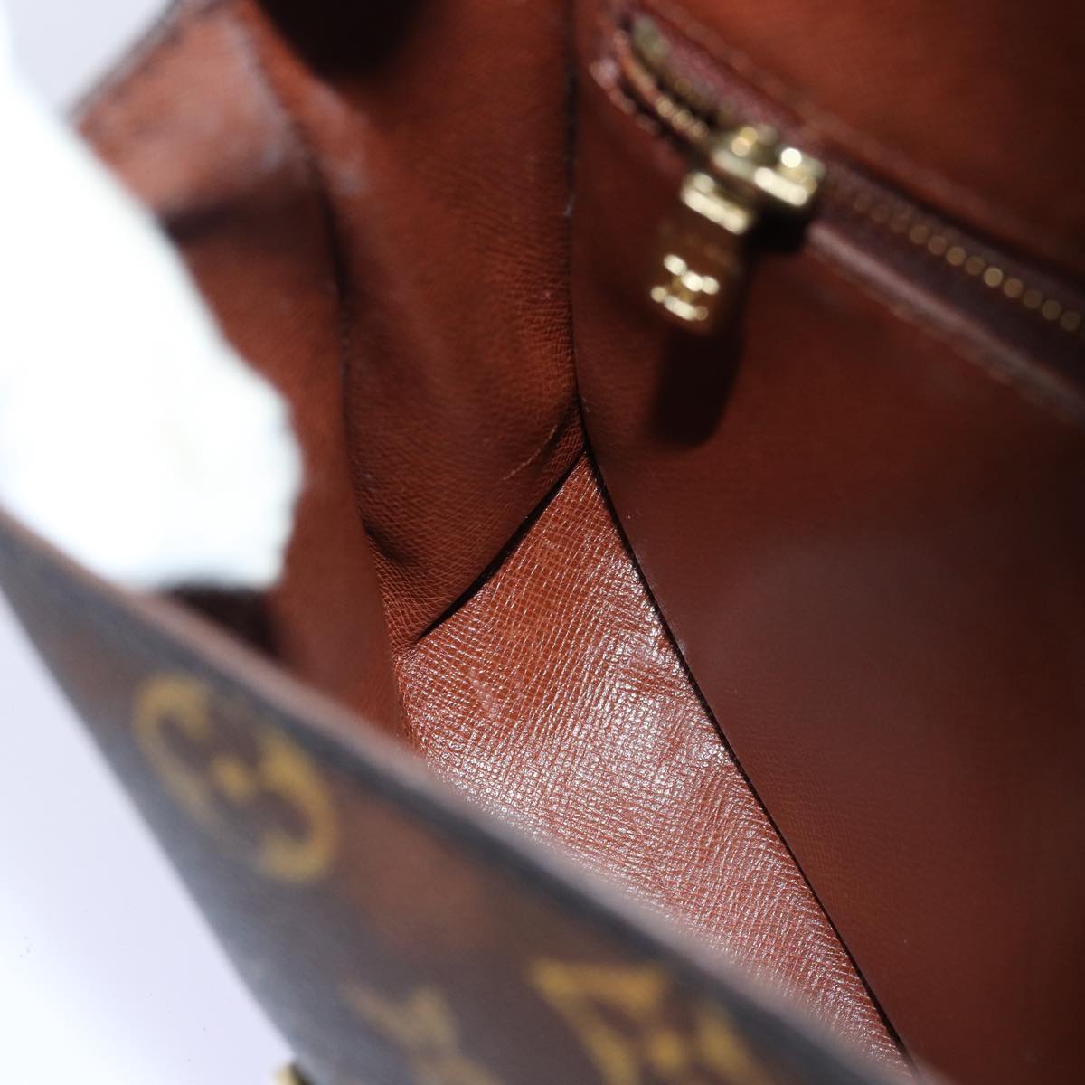LOUIS VUITTON Monogram Saint Cloud MM Shoulder Bag M51243 LV 75029