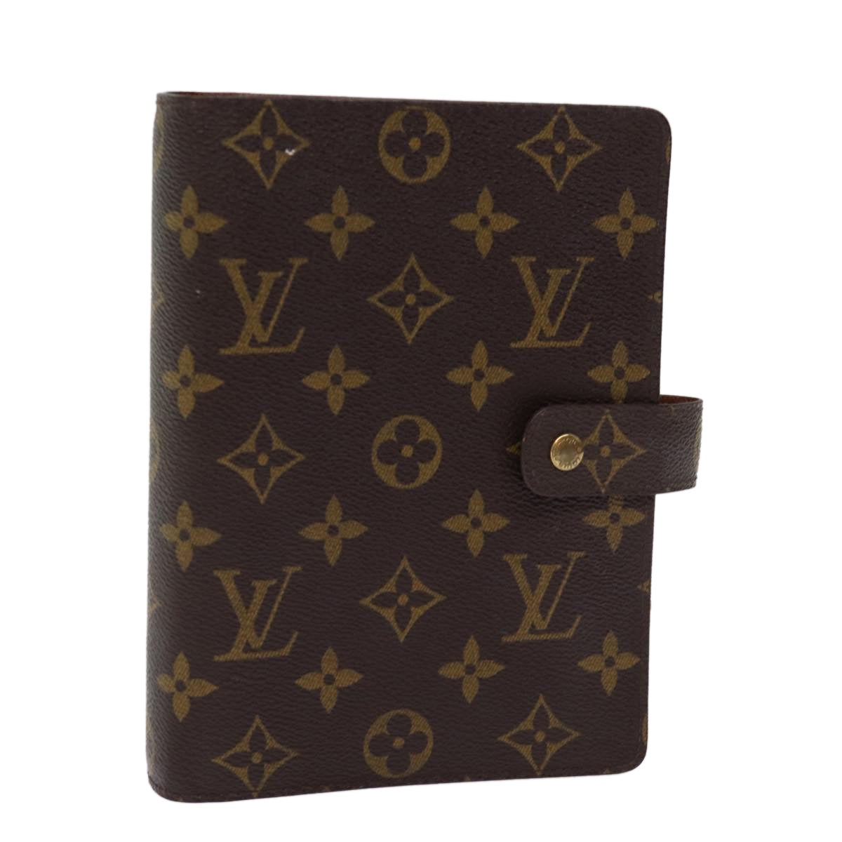 LOUIS VUITTON Monogram Agenda MM Day Planner Cover R20105 LV 75037