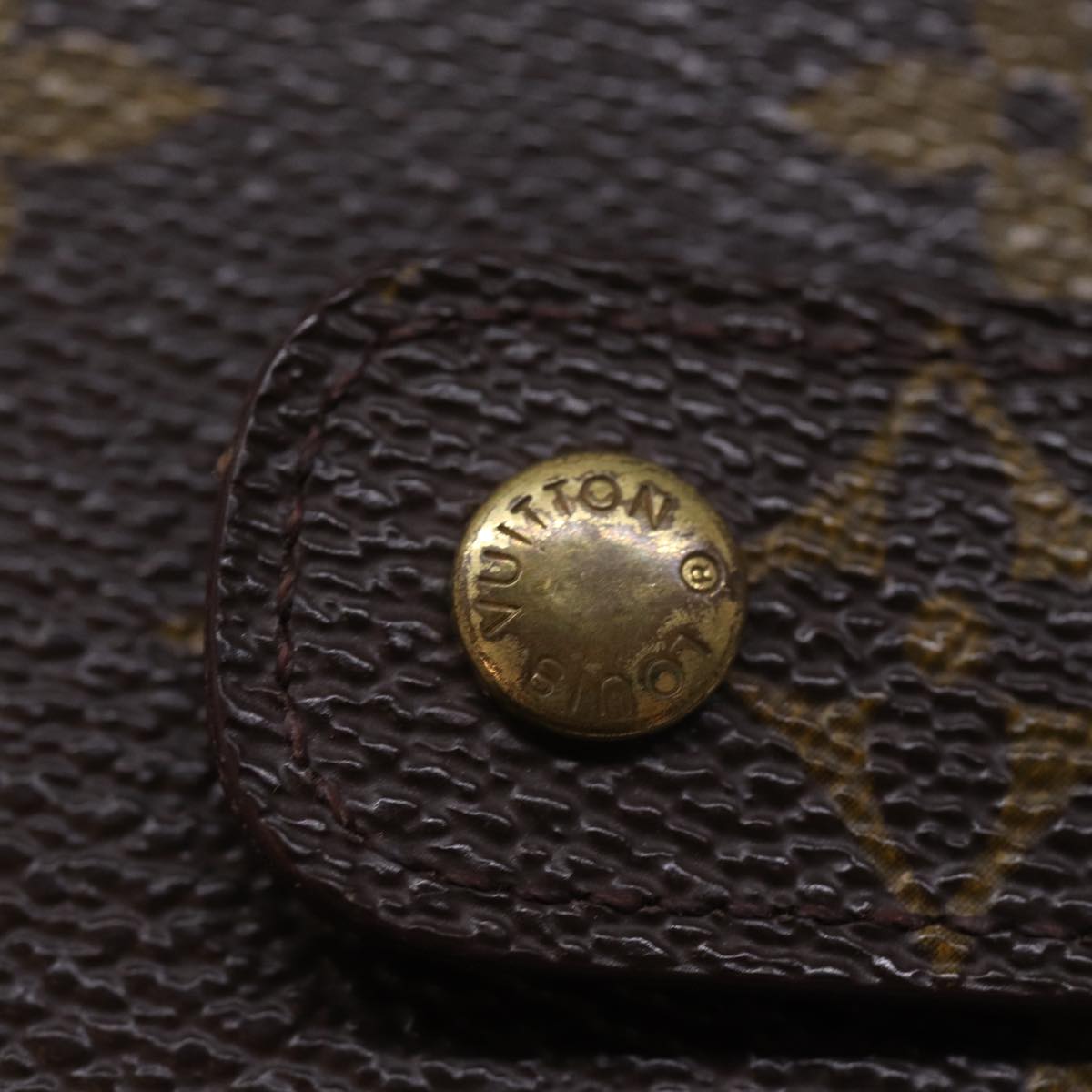 LOUIS VUITTON Monogram Agenda MM Day Planner Cover R20105 LV 75037