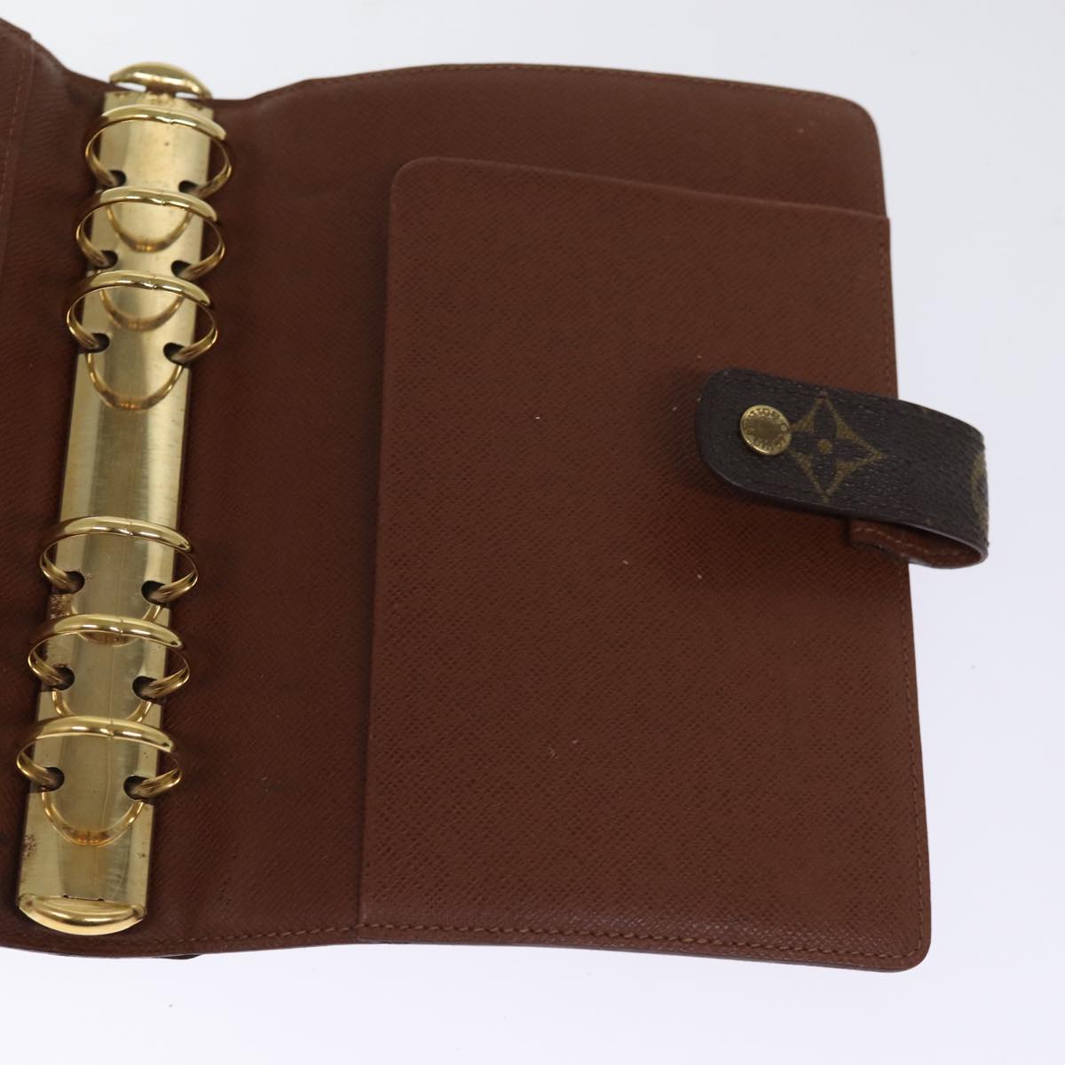 LOUIS VUITTON Monogram Agenda MM Day Planner Cover R20105 LV 75037
