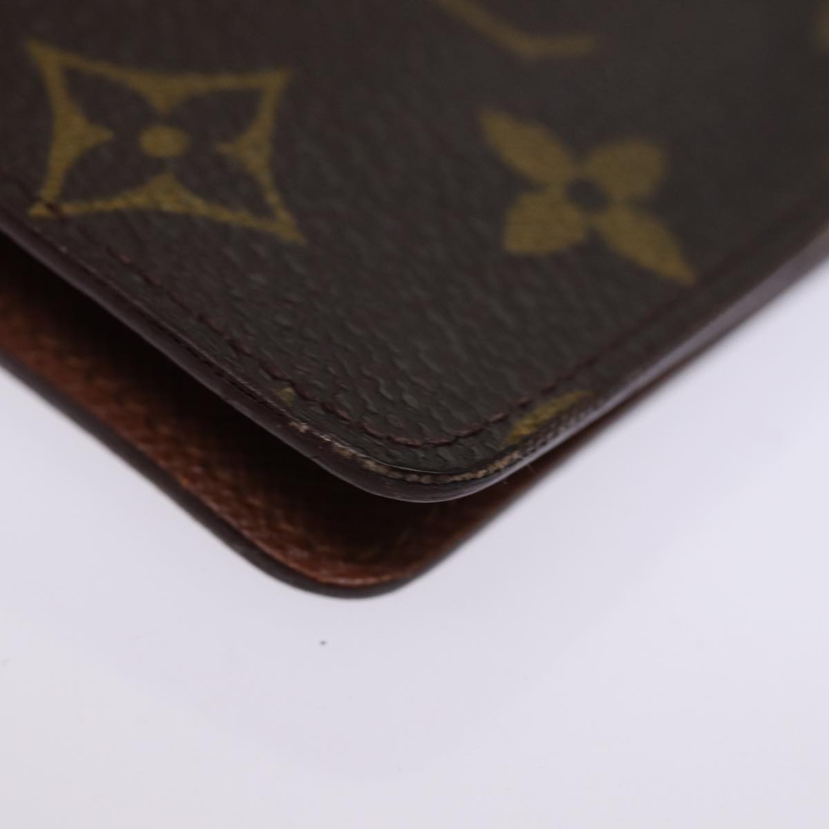 LOUIS VUITTON Monogram Agenda MM Day Planner Cover R20105 LV 75037