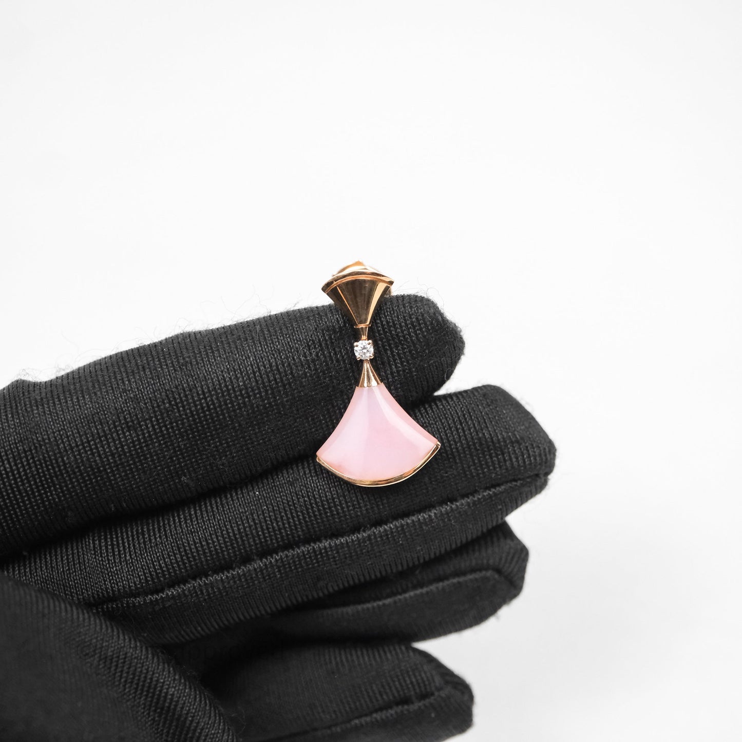 Bulgari Divas’ Dream Pink Rose Gold Diamonds Earrings