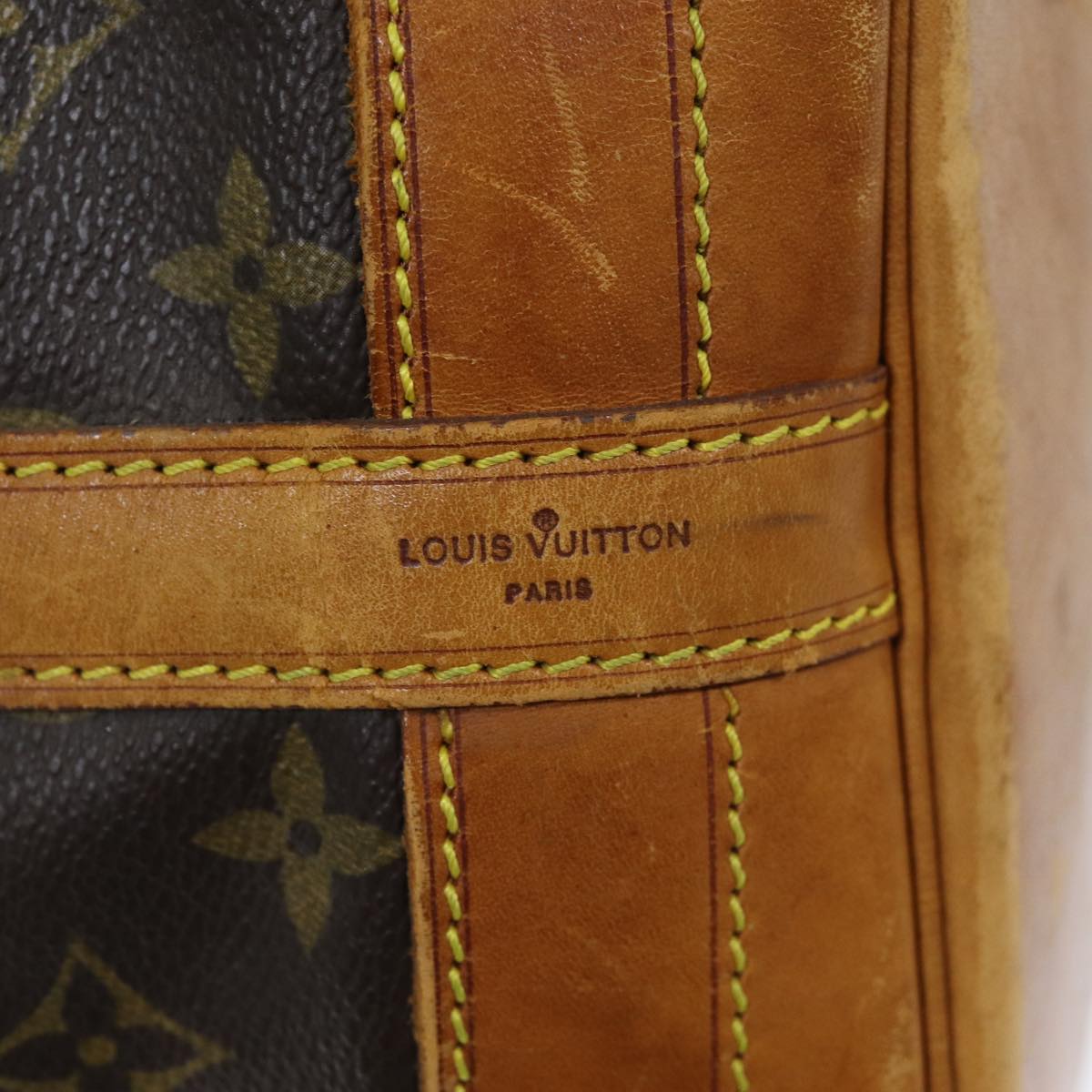 LOUIS VUITTON Monogram Noe Shoulder Bag M42224 LV 75064