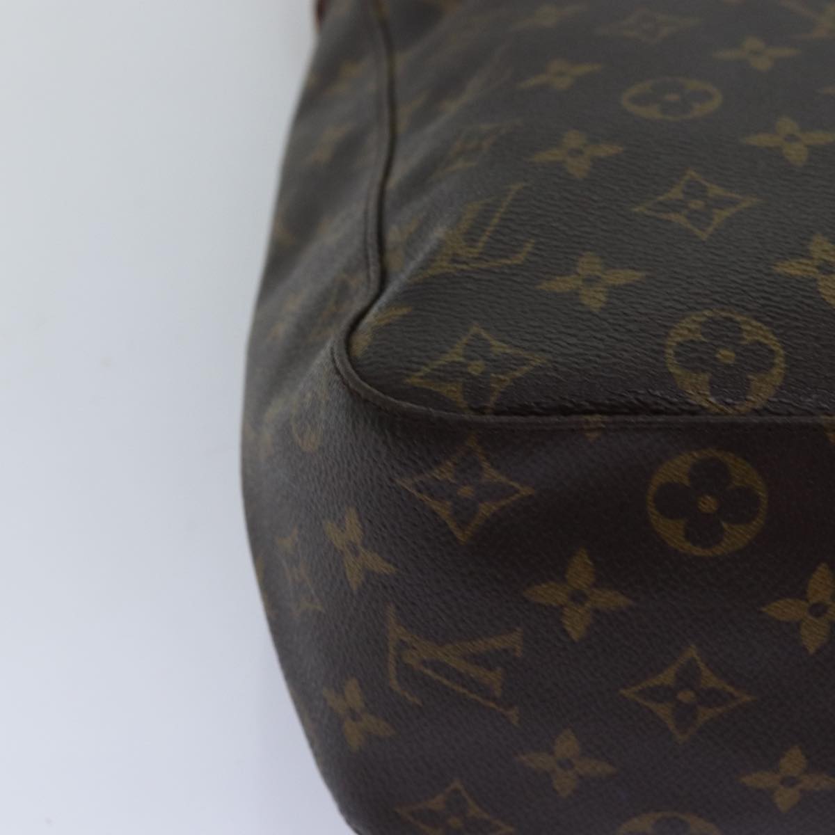 LOUIS VUITTON Monogram Looping GM Shoulder Bag M51145 LV 75066