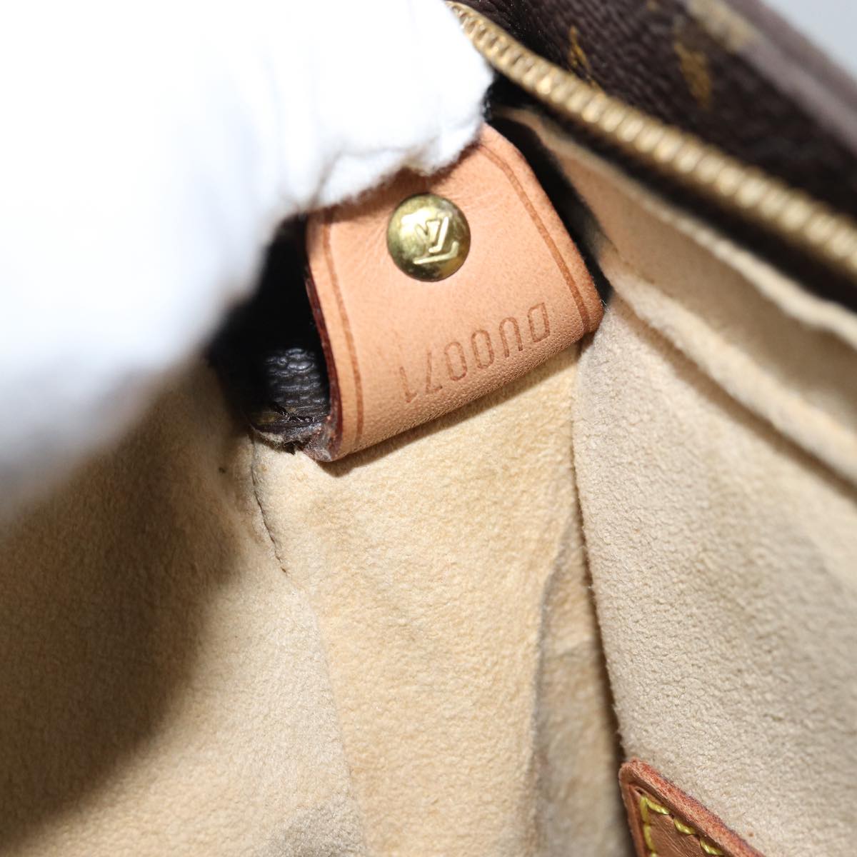 LOUIS VUITTON Monogram Looping GM Shoulder Bag M51145 LV 75066