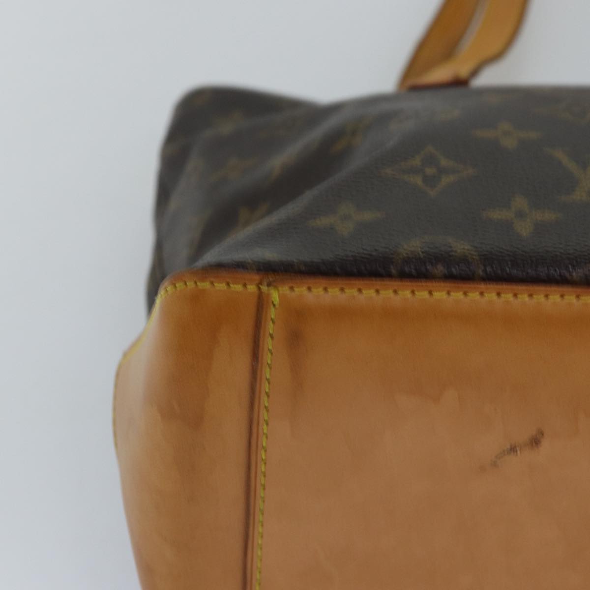 LOUIS VUITTON Monogram Cabas Piano Tote Bag M51148 LV 75068