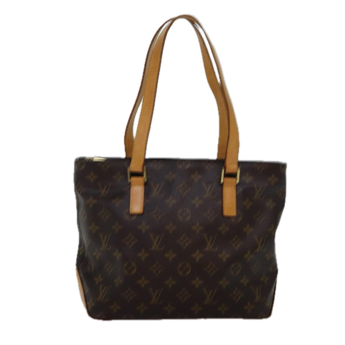 LOUIS VUITTON Monogram Cabas Piano Tote Bag M51148 LV 75068