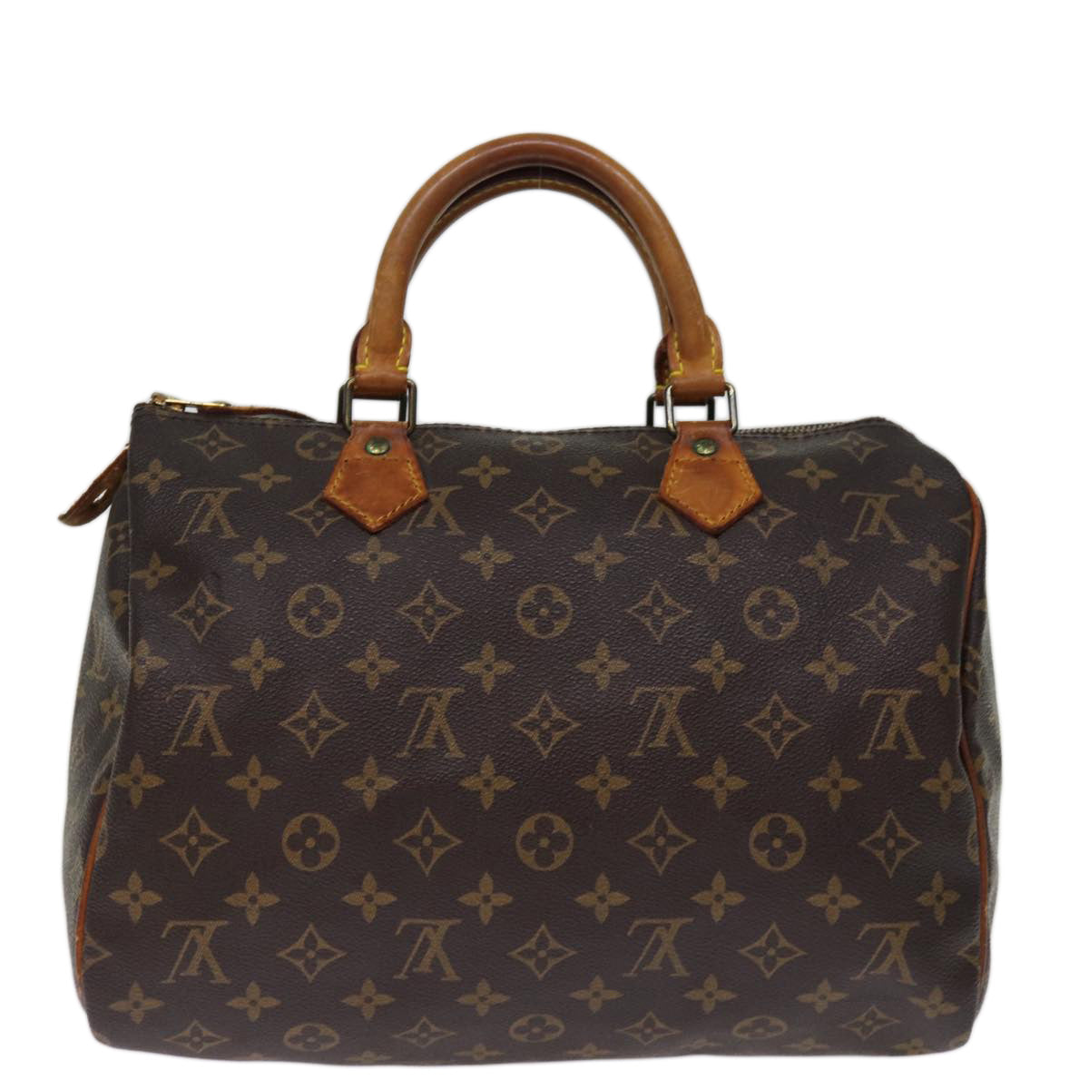 LOUIS VUITTON Monogram Speedy 30 Hand Bag M41526 LV 75075