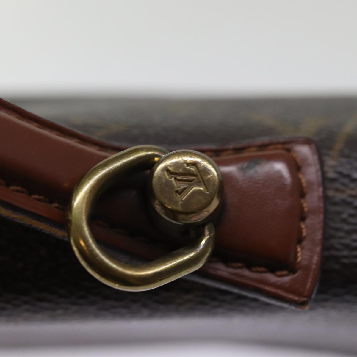 LOUIS VUITTON Monogram Porte Documents Bandouliere Bag M53338 LV 75081