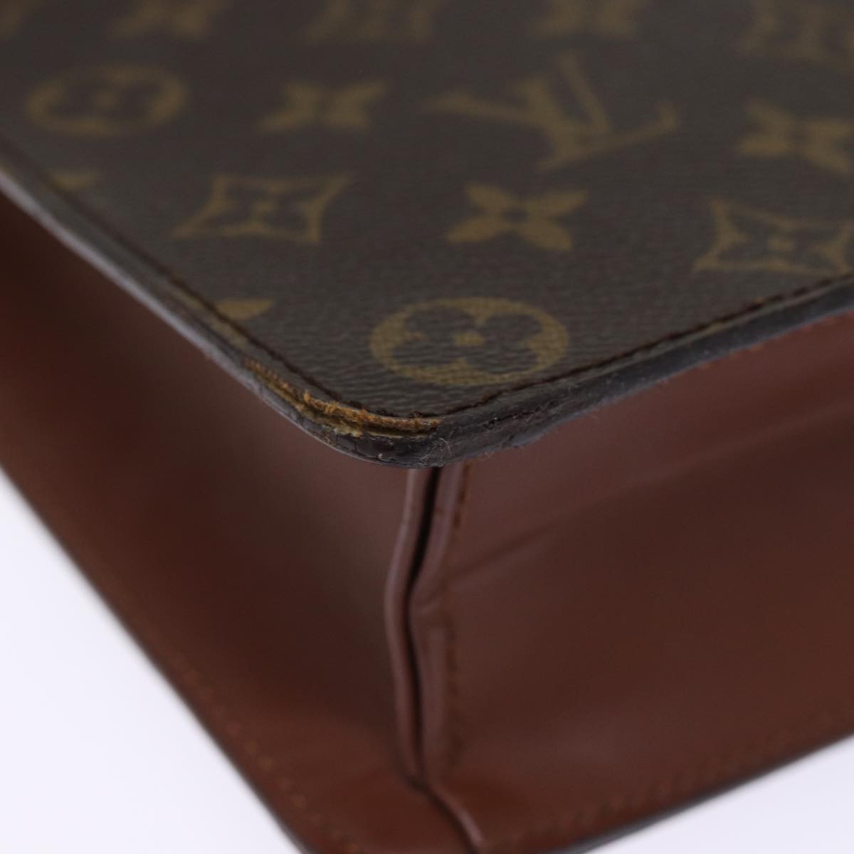 LOUIS VUITTON Monogram Porte Documents Bandouliere Bag M53338 LV 75081