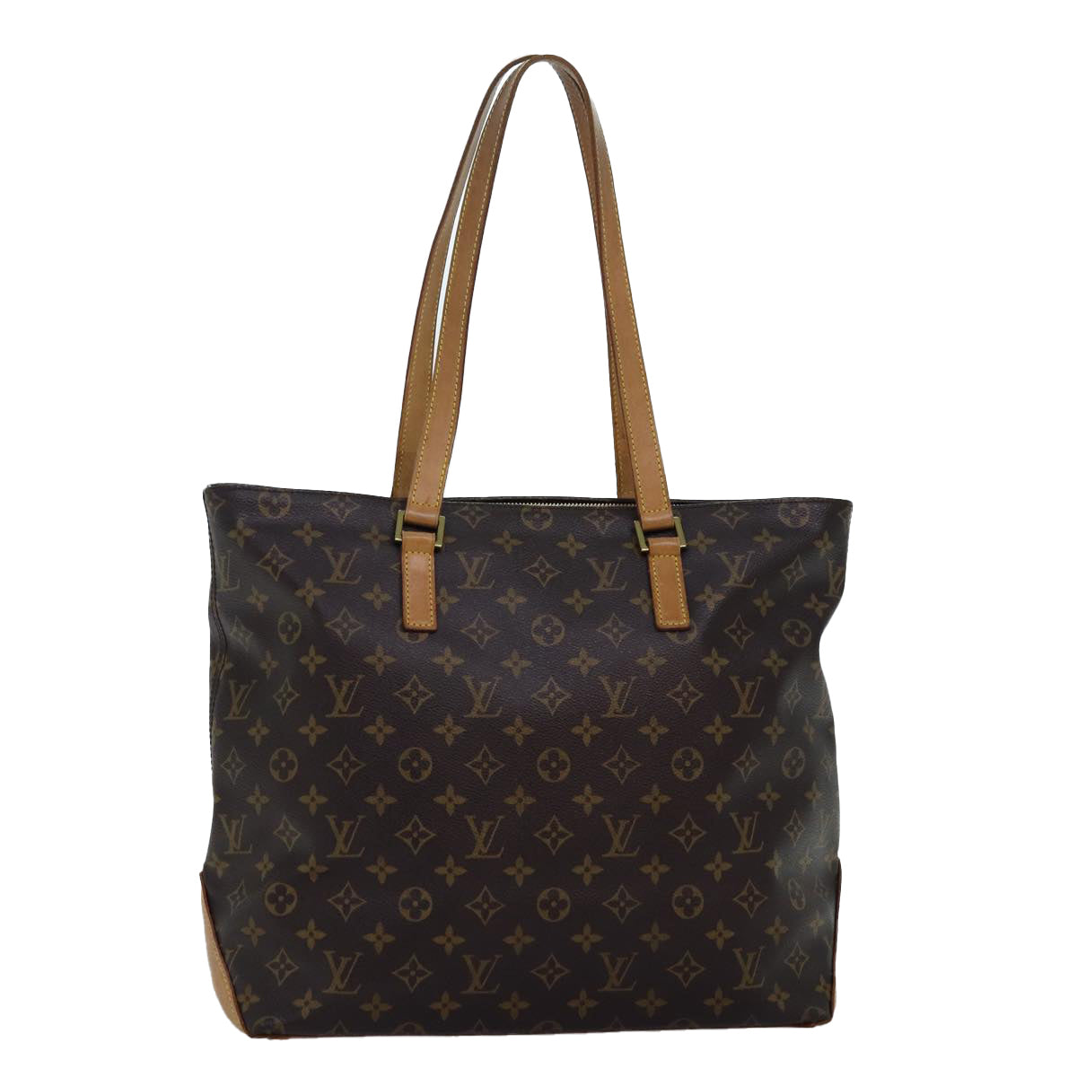 LOUIS VUITTON Monogram Cabas Mezzo Tote Bag M51151 LV 75085