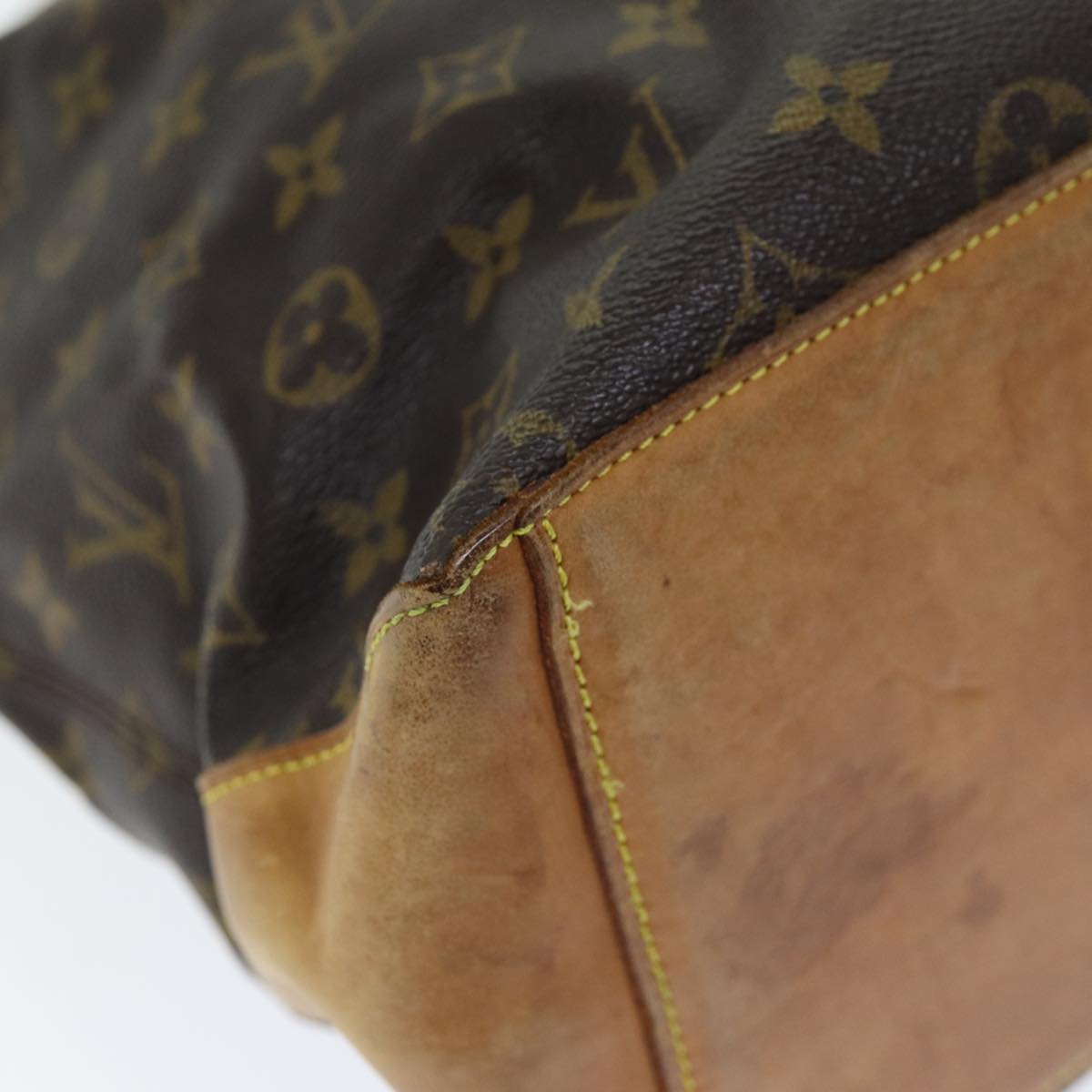 LOUIS VUITTON Monogram Cabas Mezzo Tote Bag M51151 LV 75086
