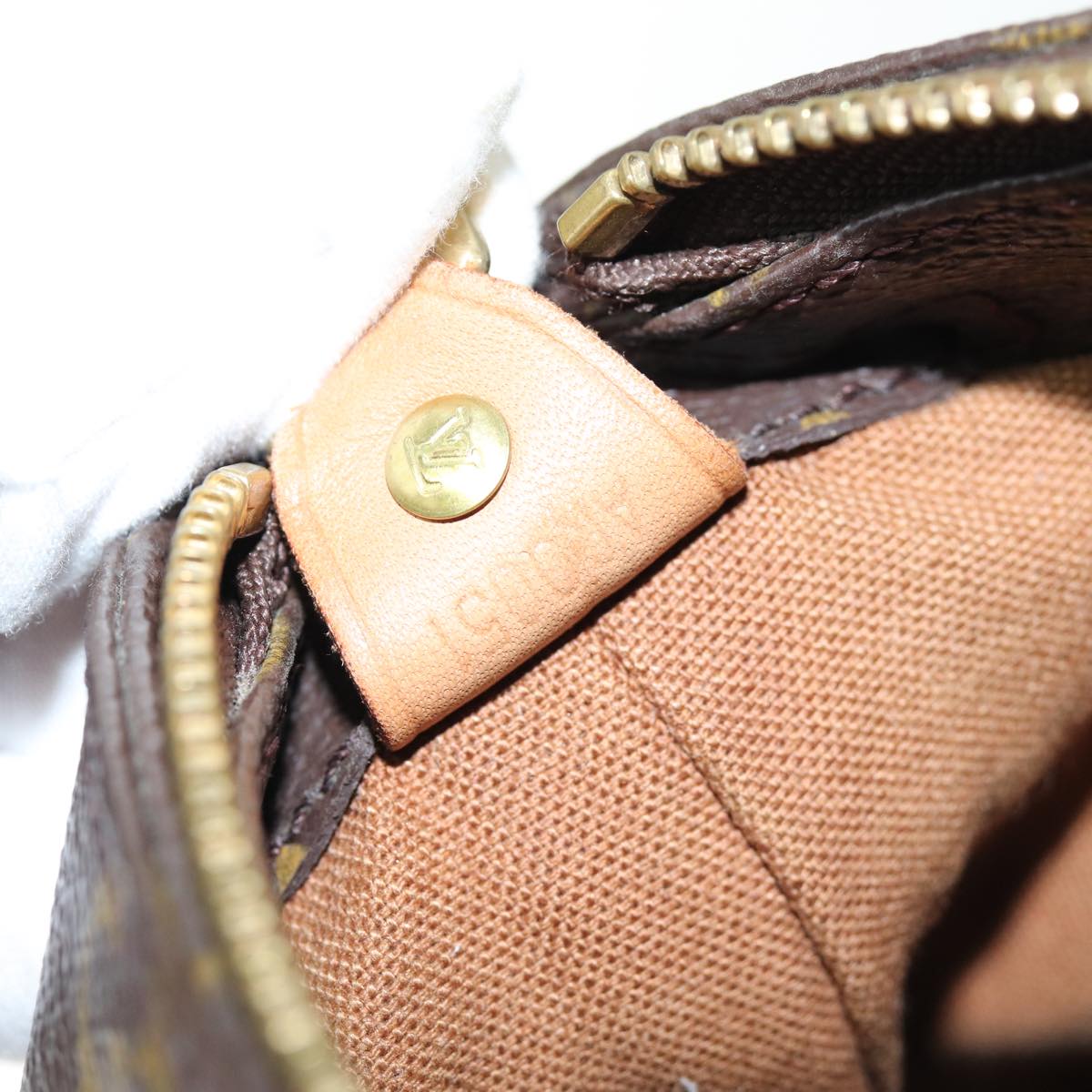 LOUIS VUITTON Monogram Cabas Mezzo Tote Bag M51151 LV 75086
