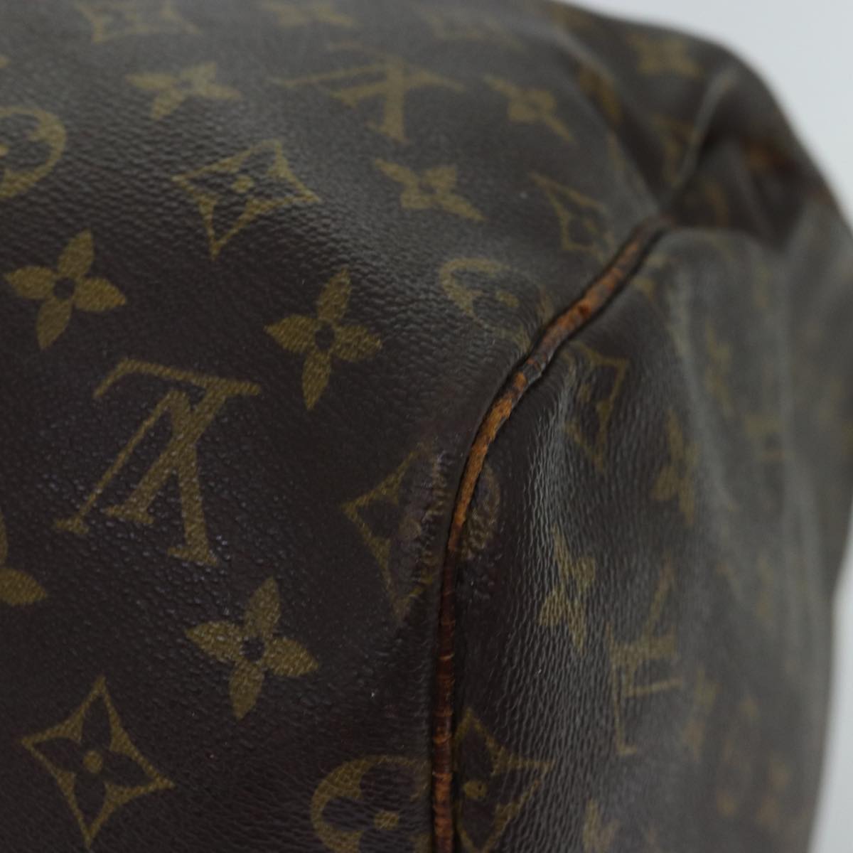 LOUIS VUITTON Monogram Keepall 50 Boston Bag M41426 LV 75091