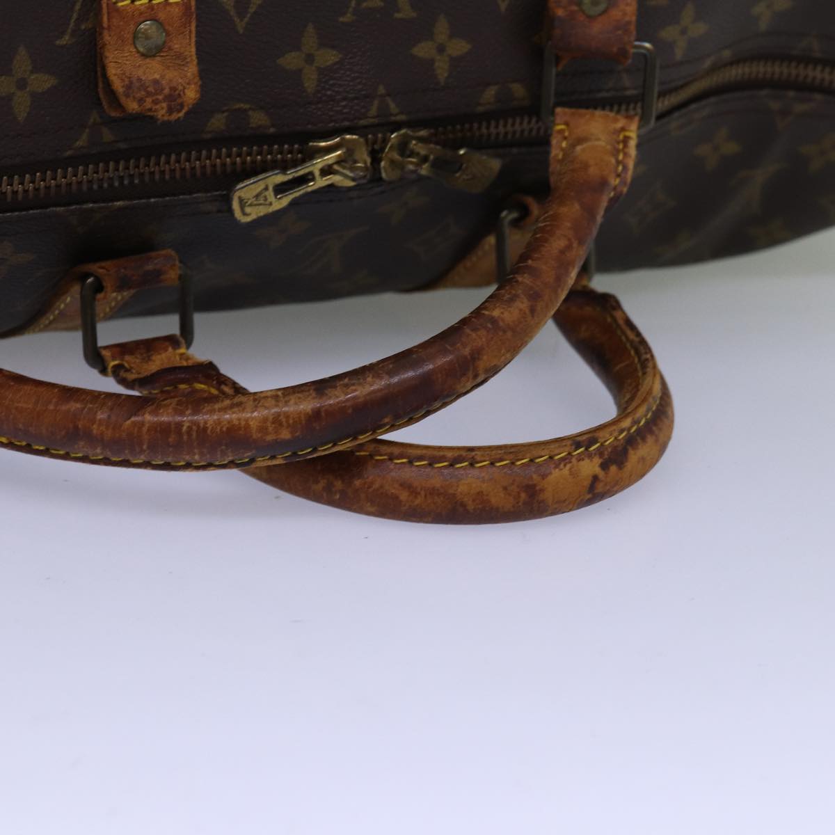 LOUIS VUITTON Monogram Keepall 50 Boston Bag M41426 LV 75091