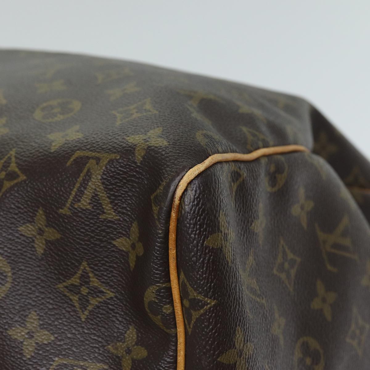 LOUIS VUITTON Monogram Keepall Bandouliere 55 Boston Bag M41414 LV 75092