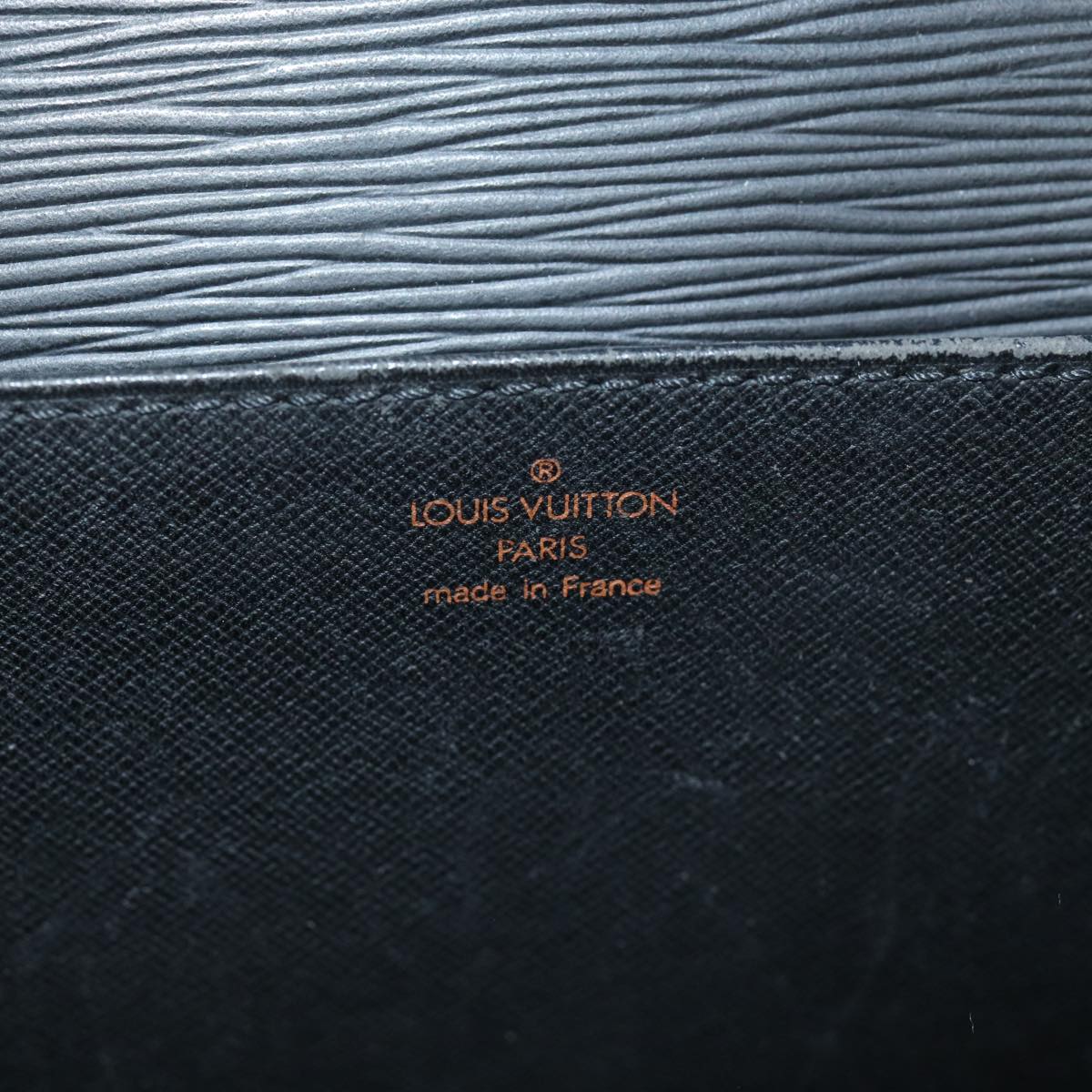 LOUIS VUITTON Epi Serviette Conseiller Briefcase Black M54422 LV 75093