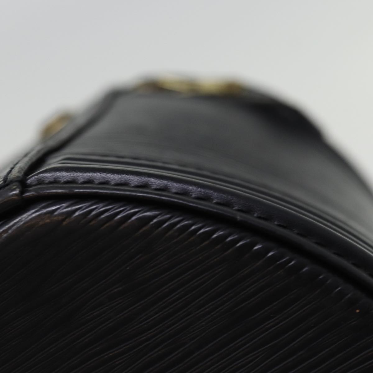 LOUIS VUITTON Epi Cannes Hand Bag Black M48032 LV 75098