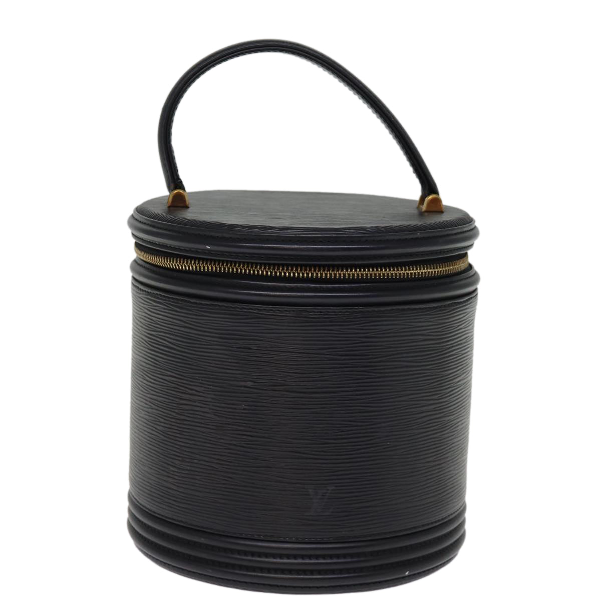 LOUIS VUITTON Epi Cannes Hand Bag Black M48032 LV 75098