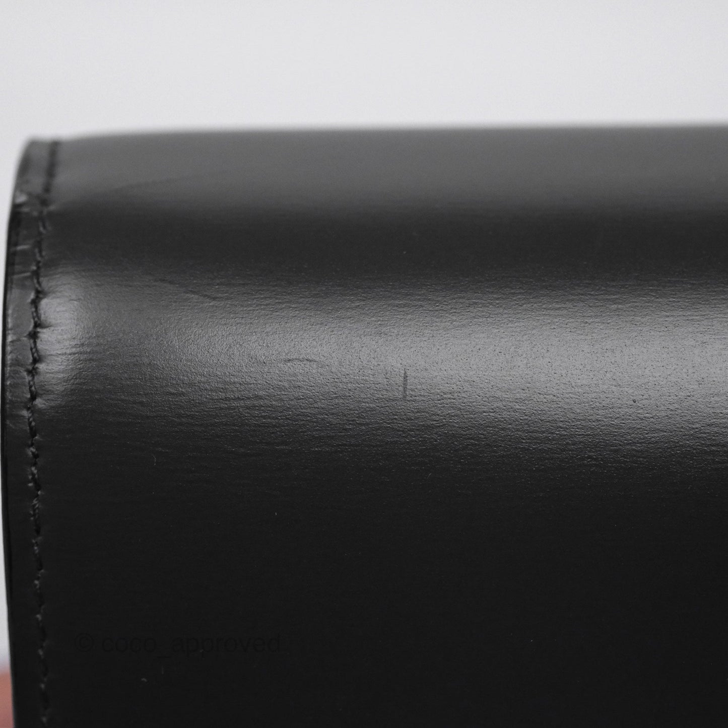 Celine Teen Classic Box Flap Dark Grey Box Calfskin